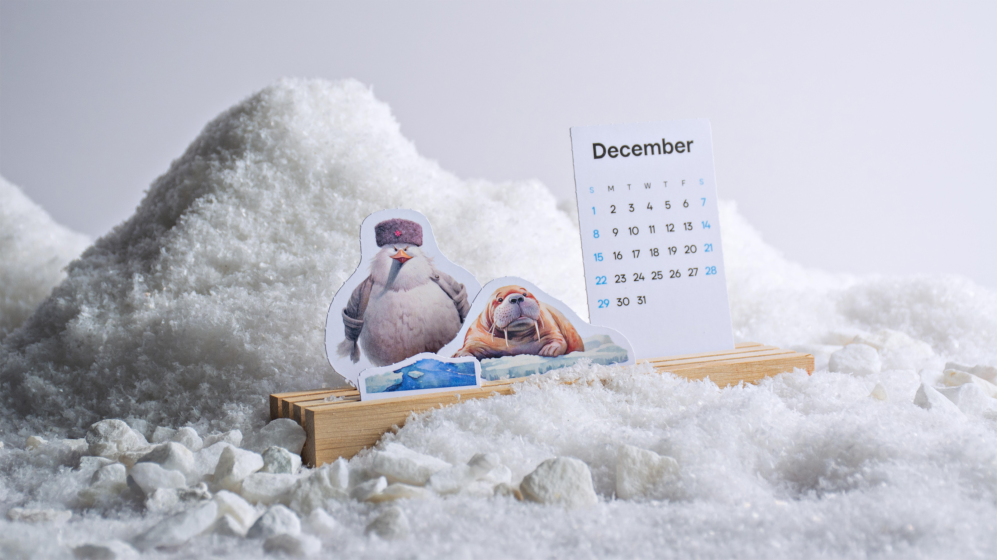 ААНИИ | Календарь-диорама — Изображение №16 — Брендинг, Графика на Dprofile