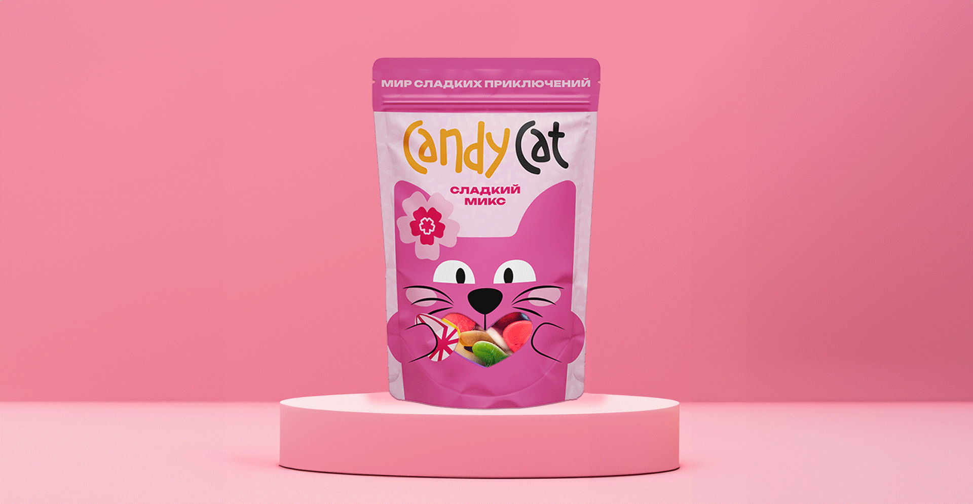 УПАКОВКА и ИЛЛЮСТРАЦИИ | мармелад Candy Cat — Изображение №5 — Брендинг, Иллюстрация на Dprofile