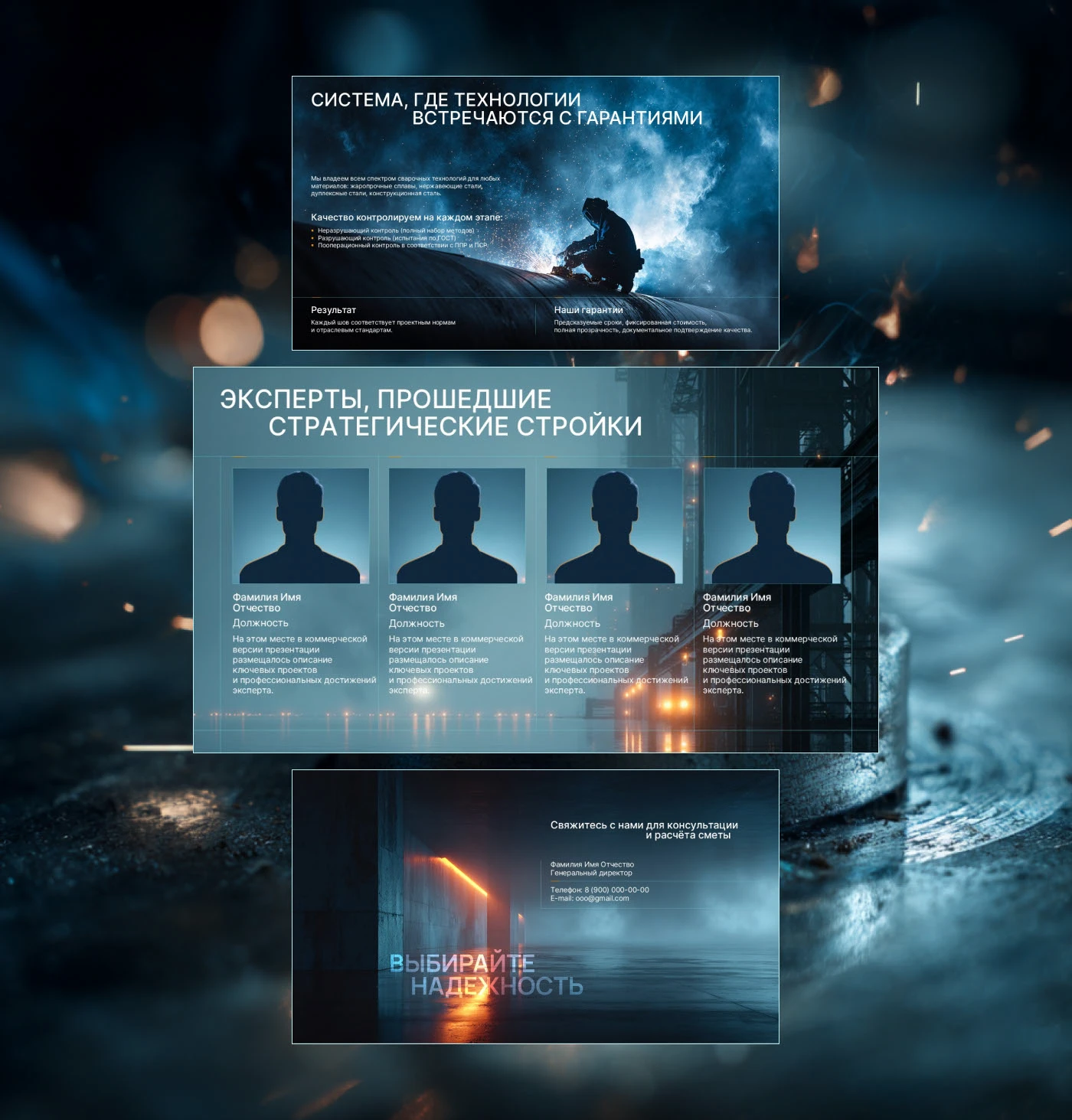 Презентация в сфере промышленного строительства — Изображение №7 — Графика, Маркетинг на Dprofile