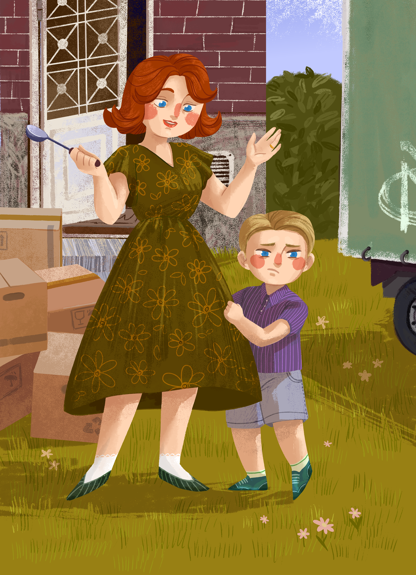 Книга "Привет, Джули!" — Изображение №6 — Иллюстрация, Графика на Dprofile