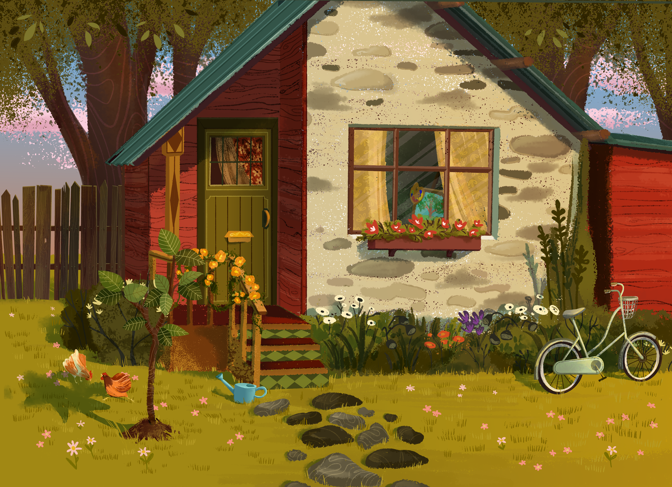 Книга "Привет, Джули!" — Изображение №17 — Иллюстрация, Графика на Dprofile