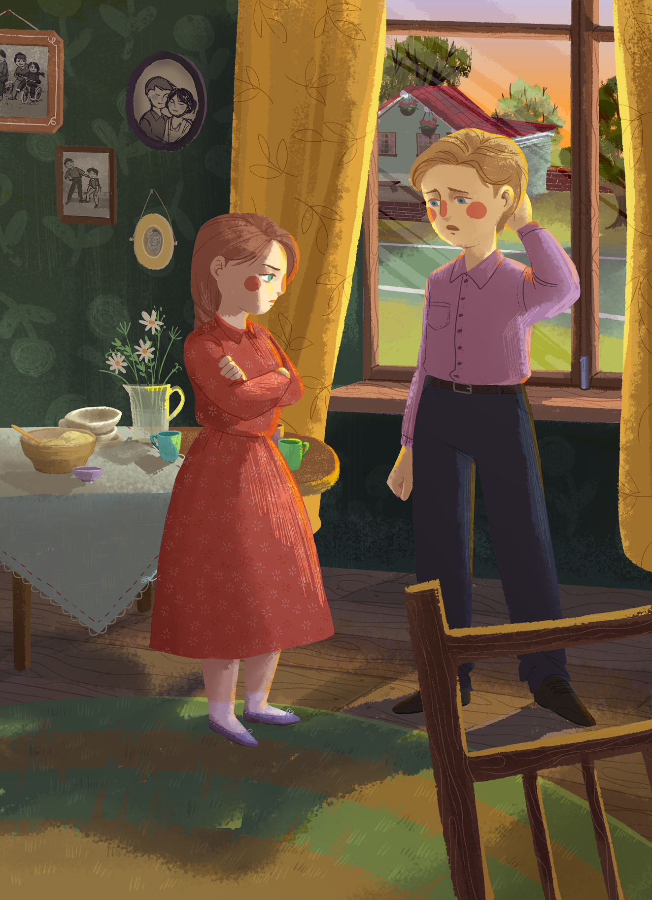 Книга "Привет, Джули!" — Изображение №14 — Иллюстрация, Графика на Dprofile