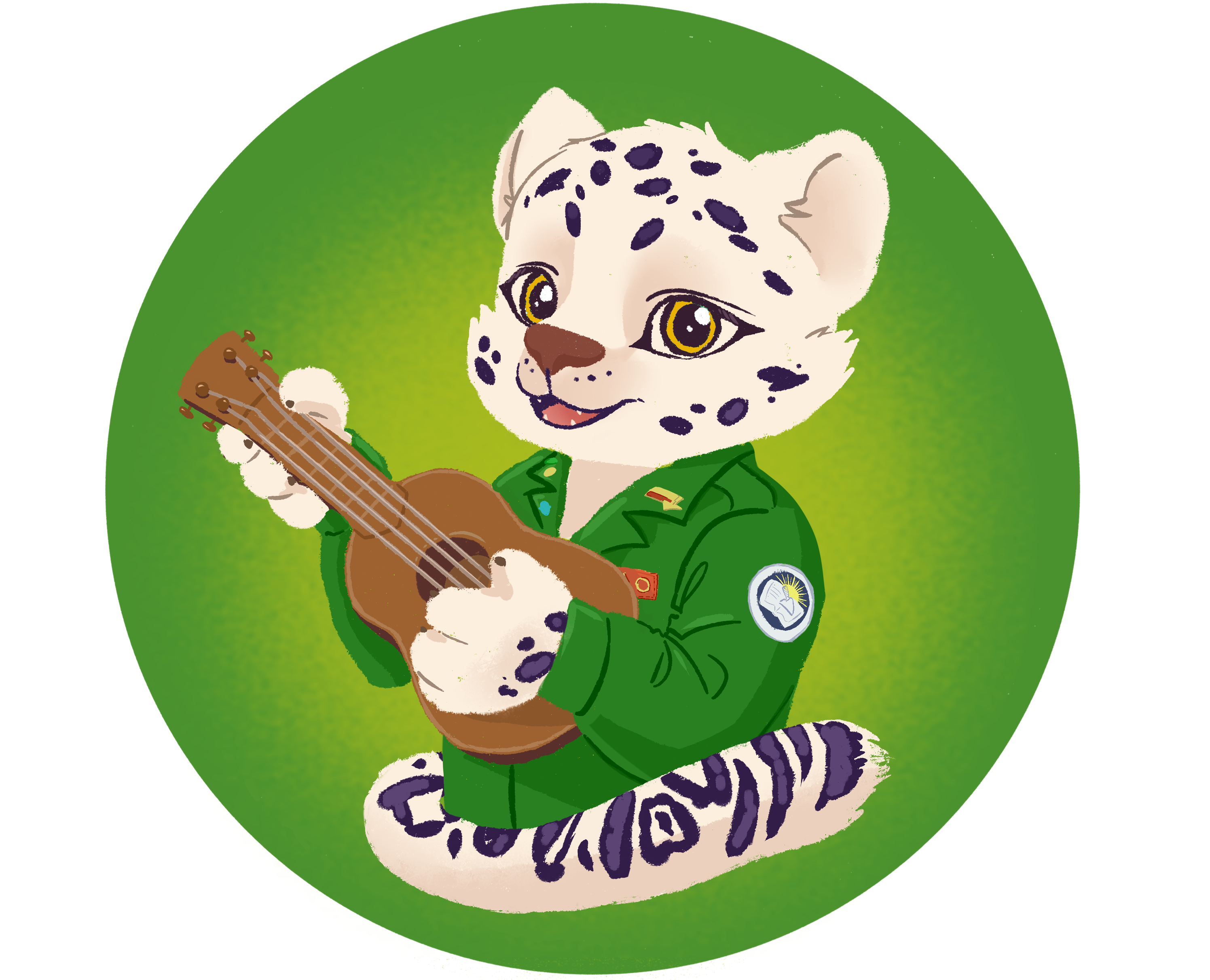 Персонаж Ирбис — Иллюстрация, Графика на Dprofile