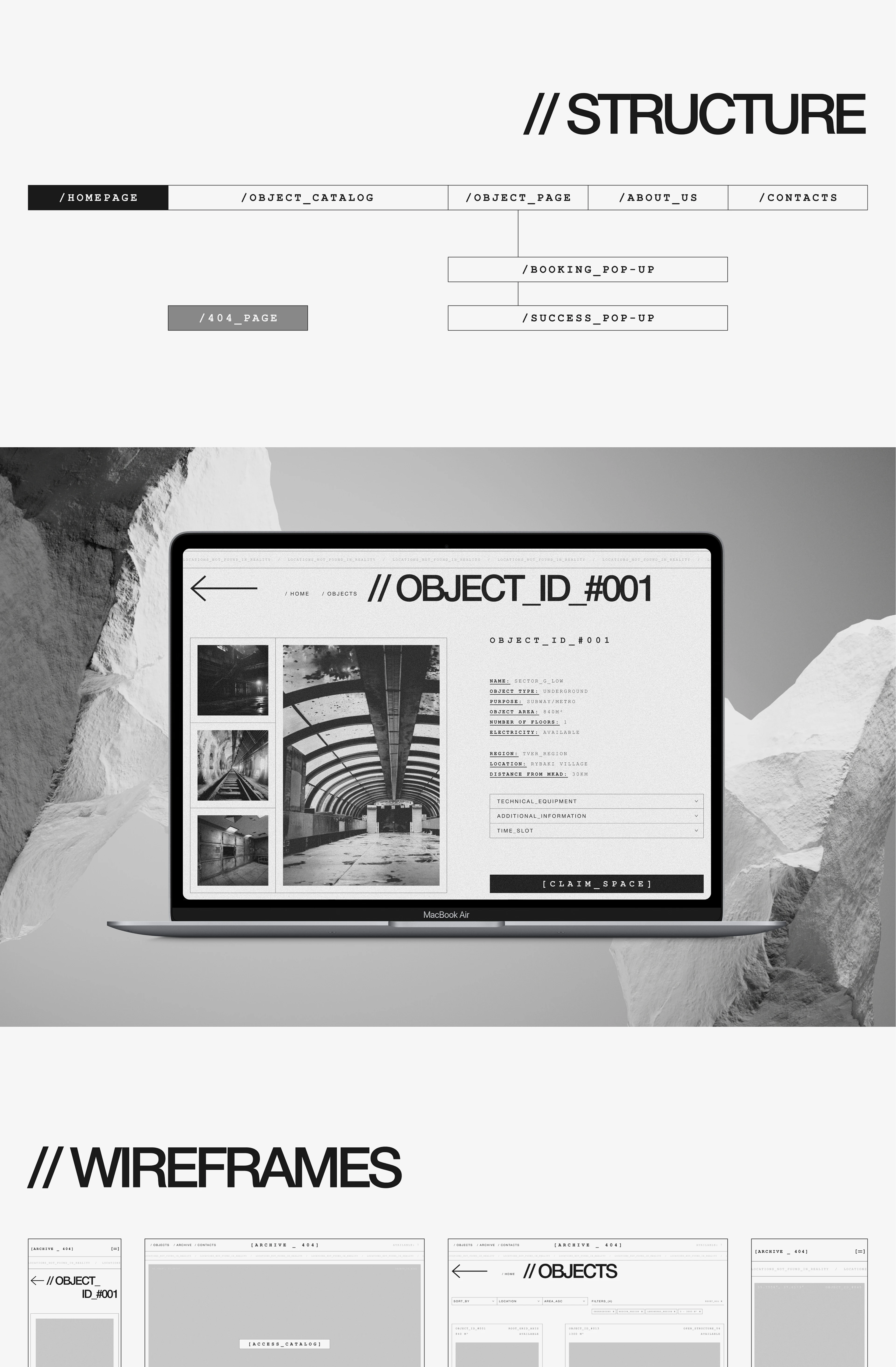 Concept web-site | Веб-сайт | UX/UI — Изображение №3 — Интерфейсы, Брендинг на Dprofile