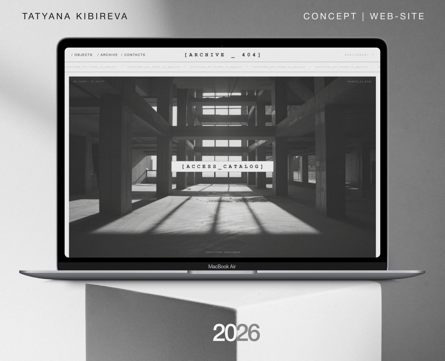 Concept web-site | Веб-сайт | UX/UI — Интерфейсы, Брендинг на Dprofile