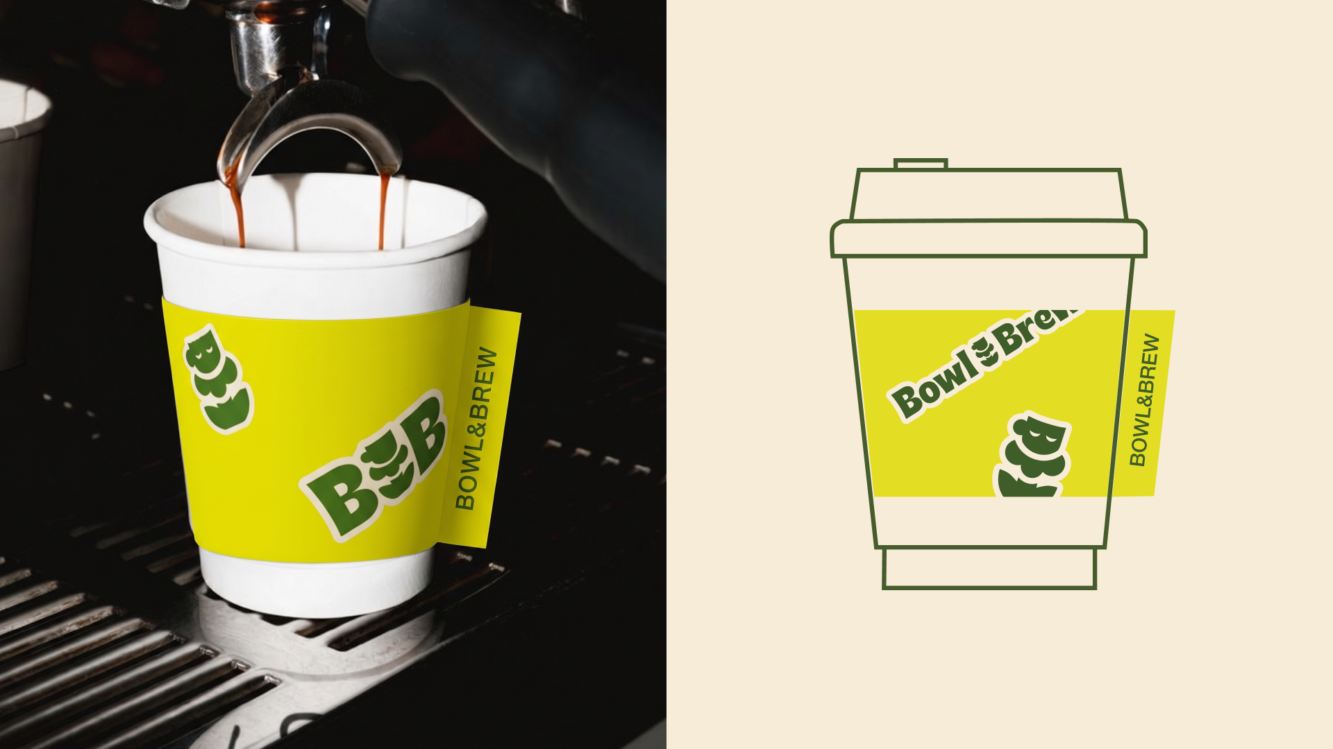 Bowl&Brew | brand identity — Изображение №7 — Брендинг на Dprofile