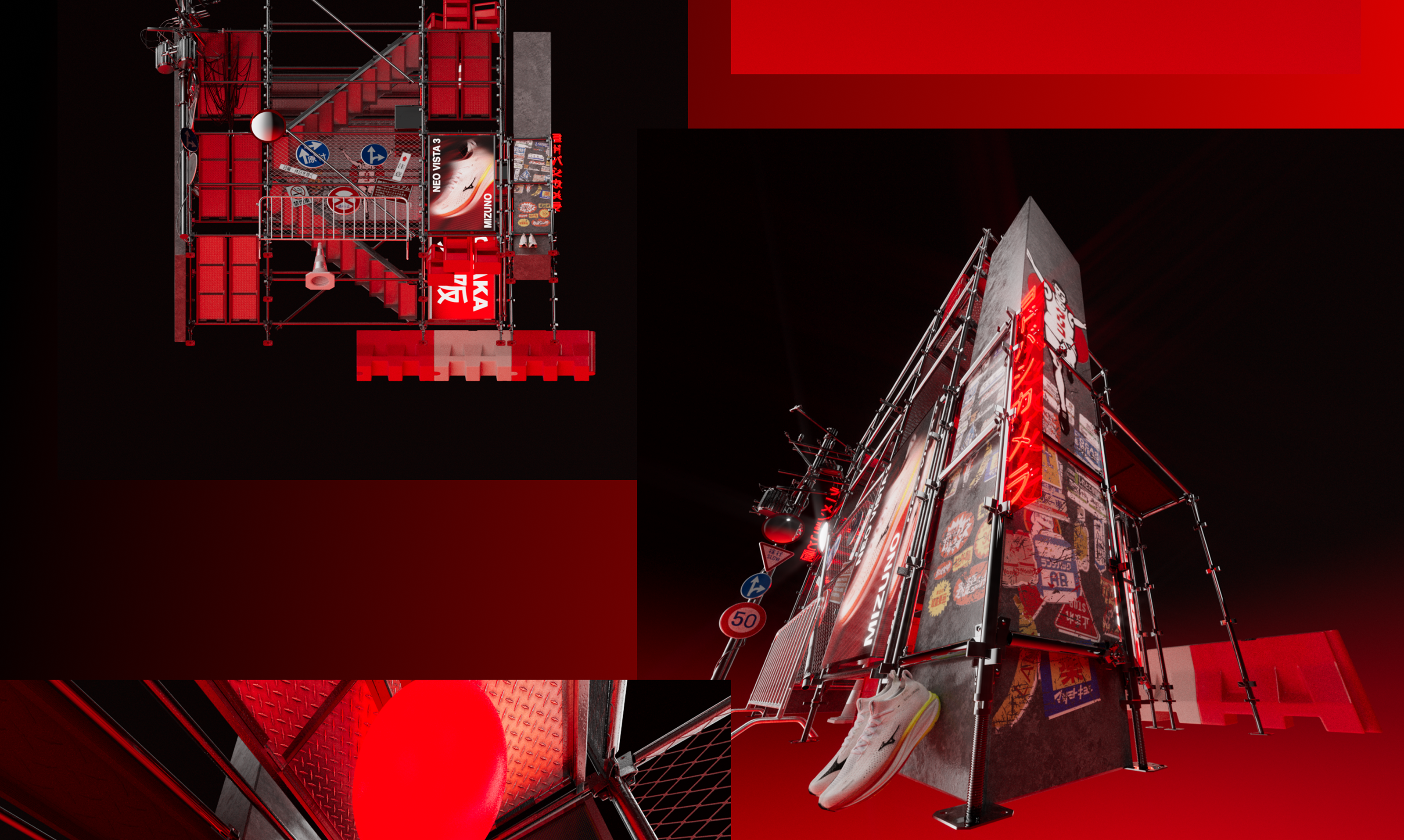 Mizuno/Nighttime Osaka — Изображение №3 — 3D, Анимация на Dprofile