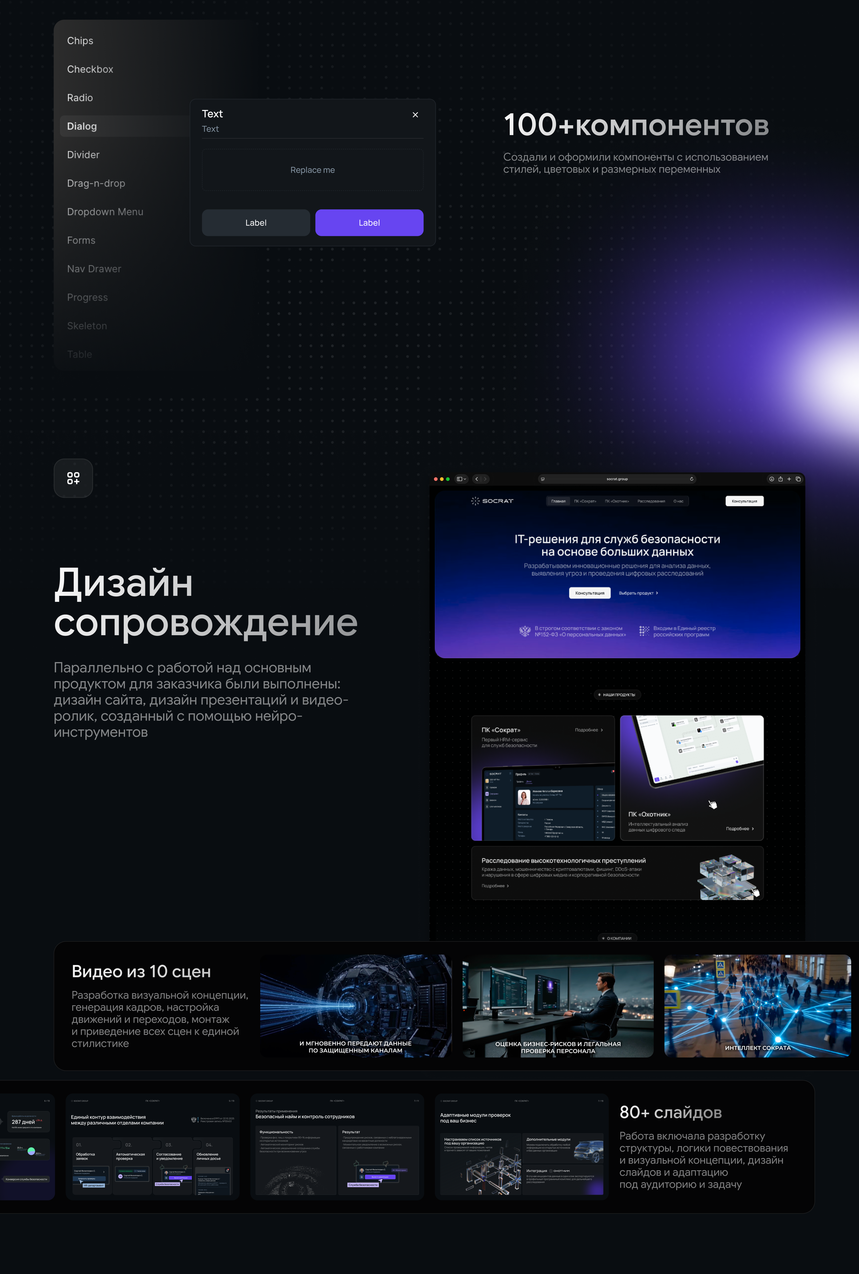 SOCRAT | B2B&B2G платформа для служб безопасности — Изображение №9 — Интерфейсы на Dprofile