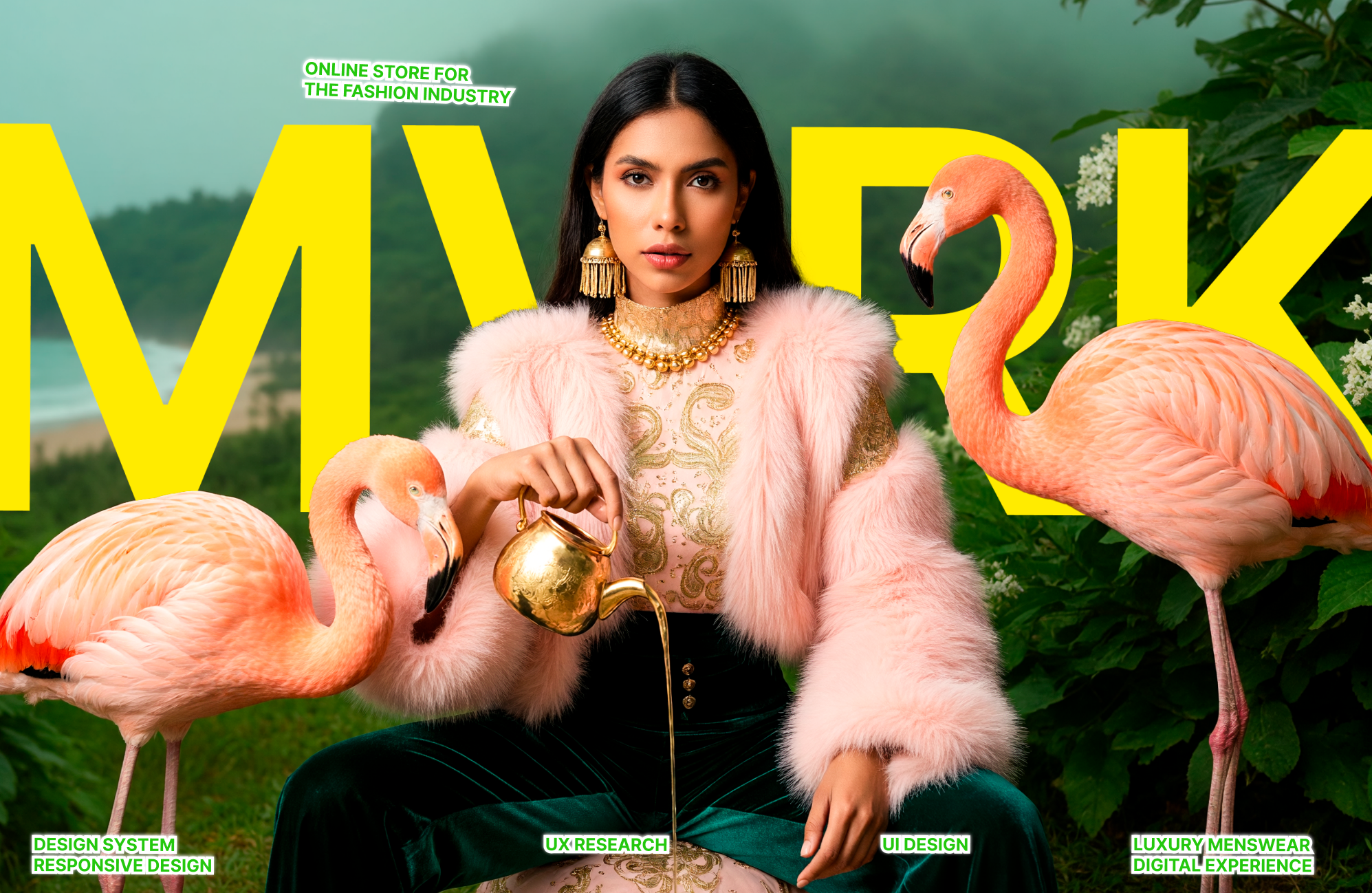 MARK — premium clothing website. UX Research — Изображение №1 — Интерфейсы на Dprofile