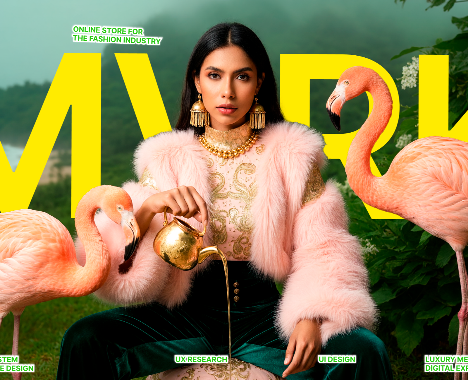 MARK — premium clothing website. UX Research — Интерфейсы на Dprofile