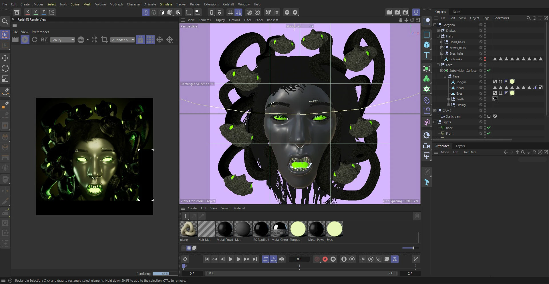 Gorgon Medusa | 3D Art | NFT — Изображение №3 — Иллюстрация, 3D на Dprofile