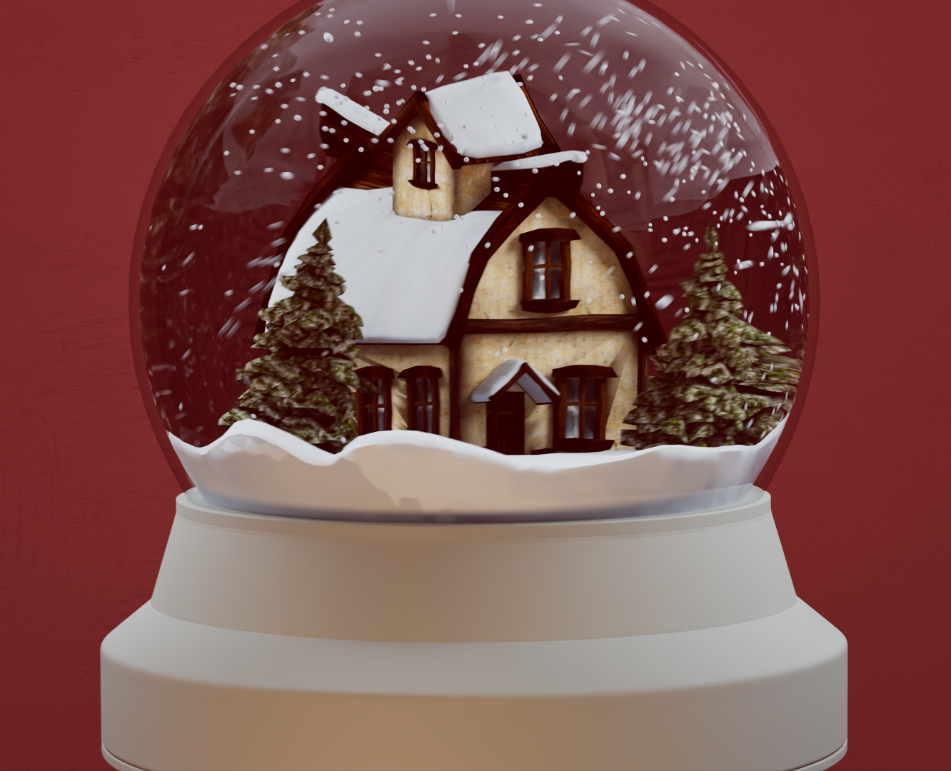 SNOWGLOBE | 3D Animation на Dprofile