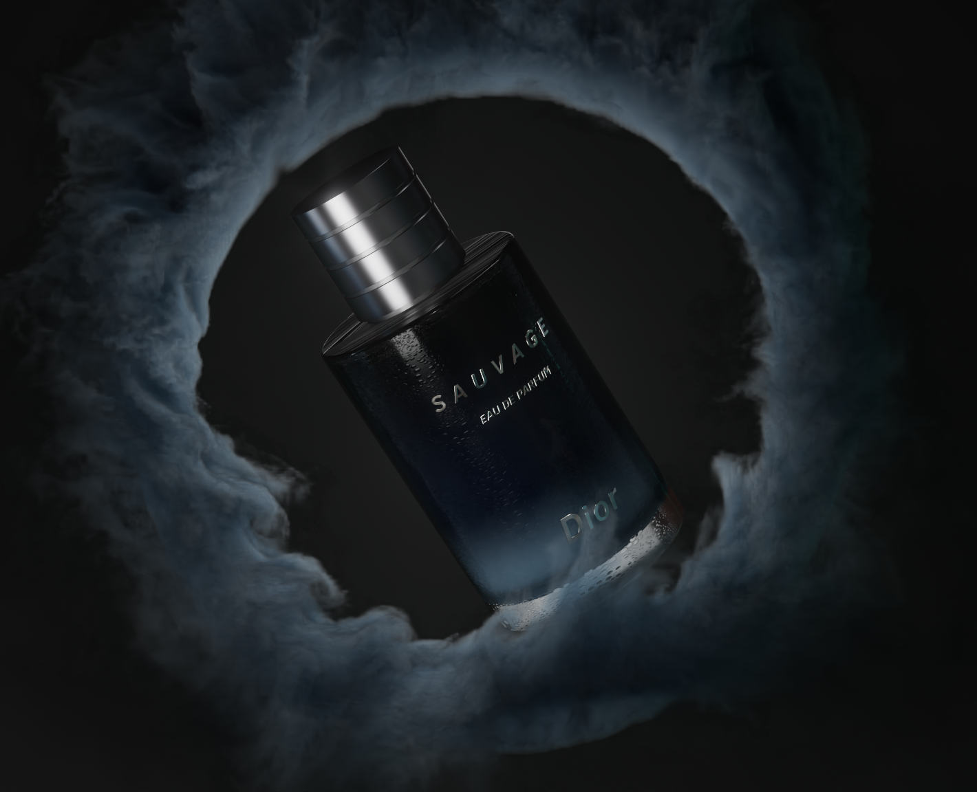 Dior Sauvage Parfum | CG 3D Product animation на Dprofile