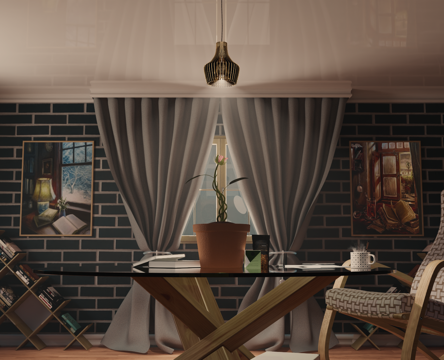 Warm dreamy vibe | CG 3D animation на Dprofile