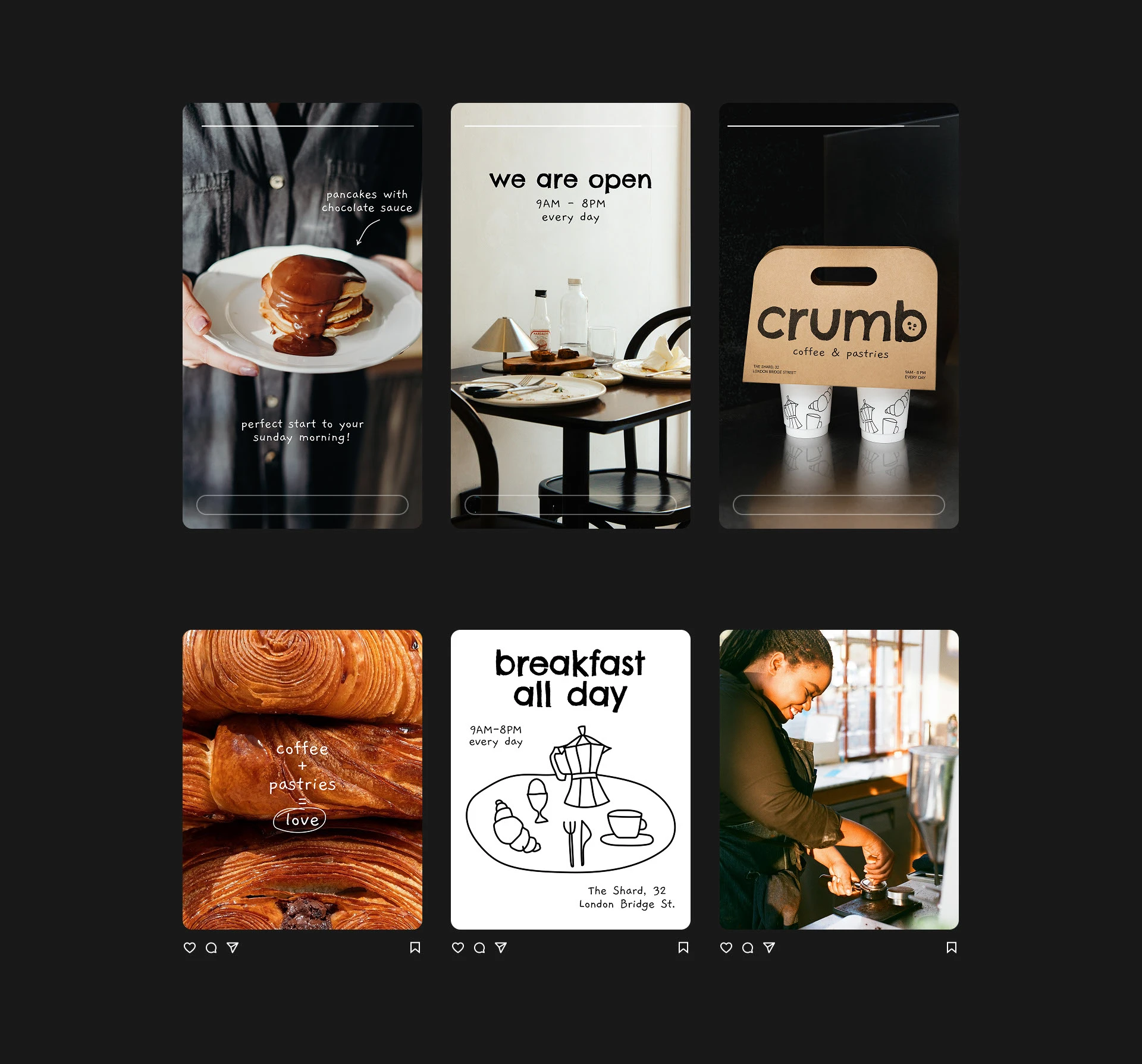 Crumb | Кофейня | Айдентика — Изображение №12 — Брендинг на Dprofile