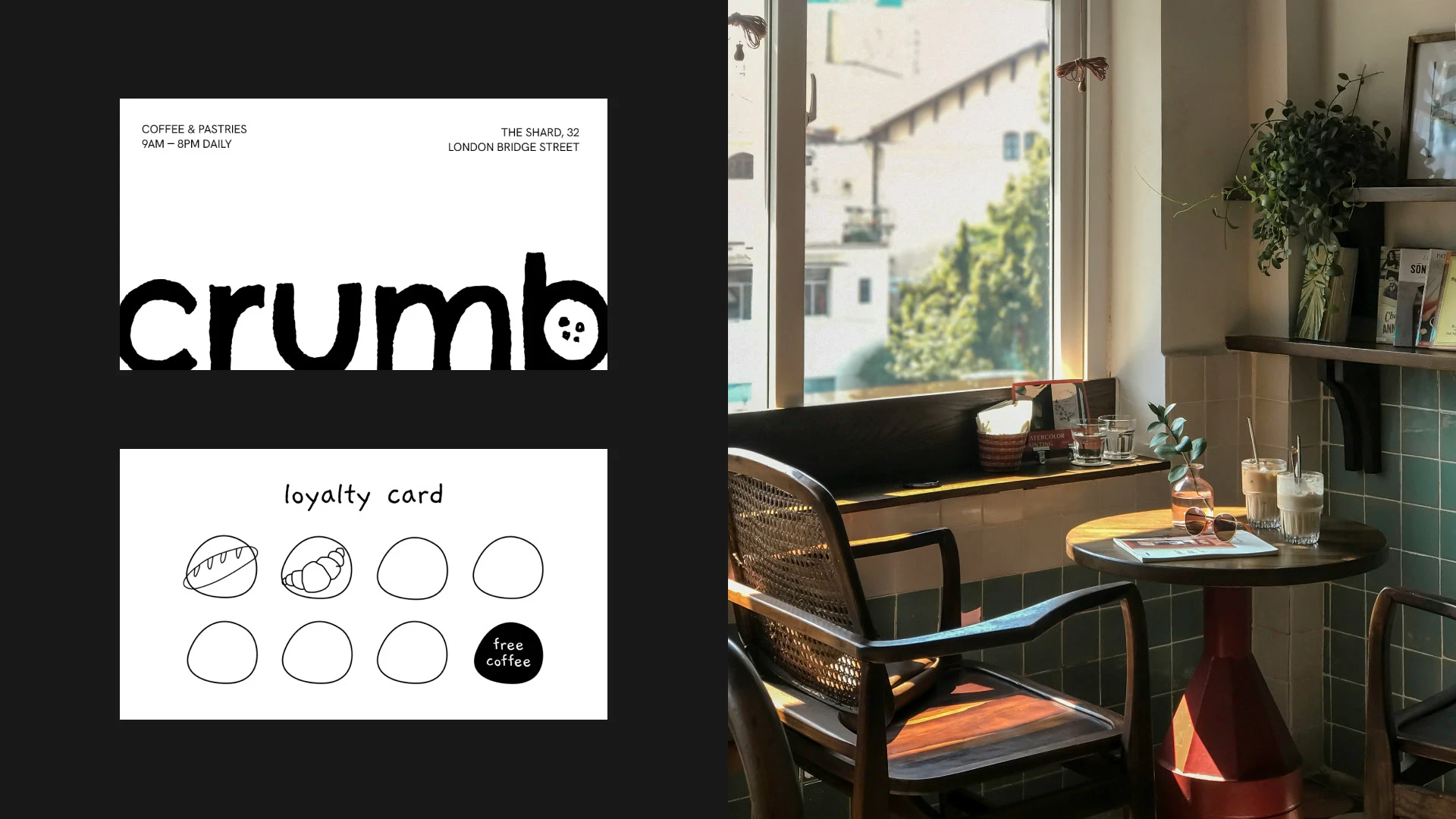 Crumb | Кофейня | Айдентика — Изображение №3 — Брендинг на Dprofile