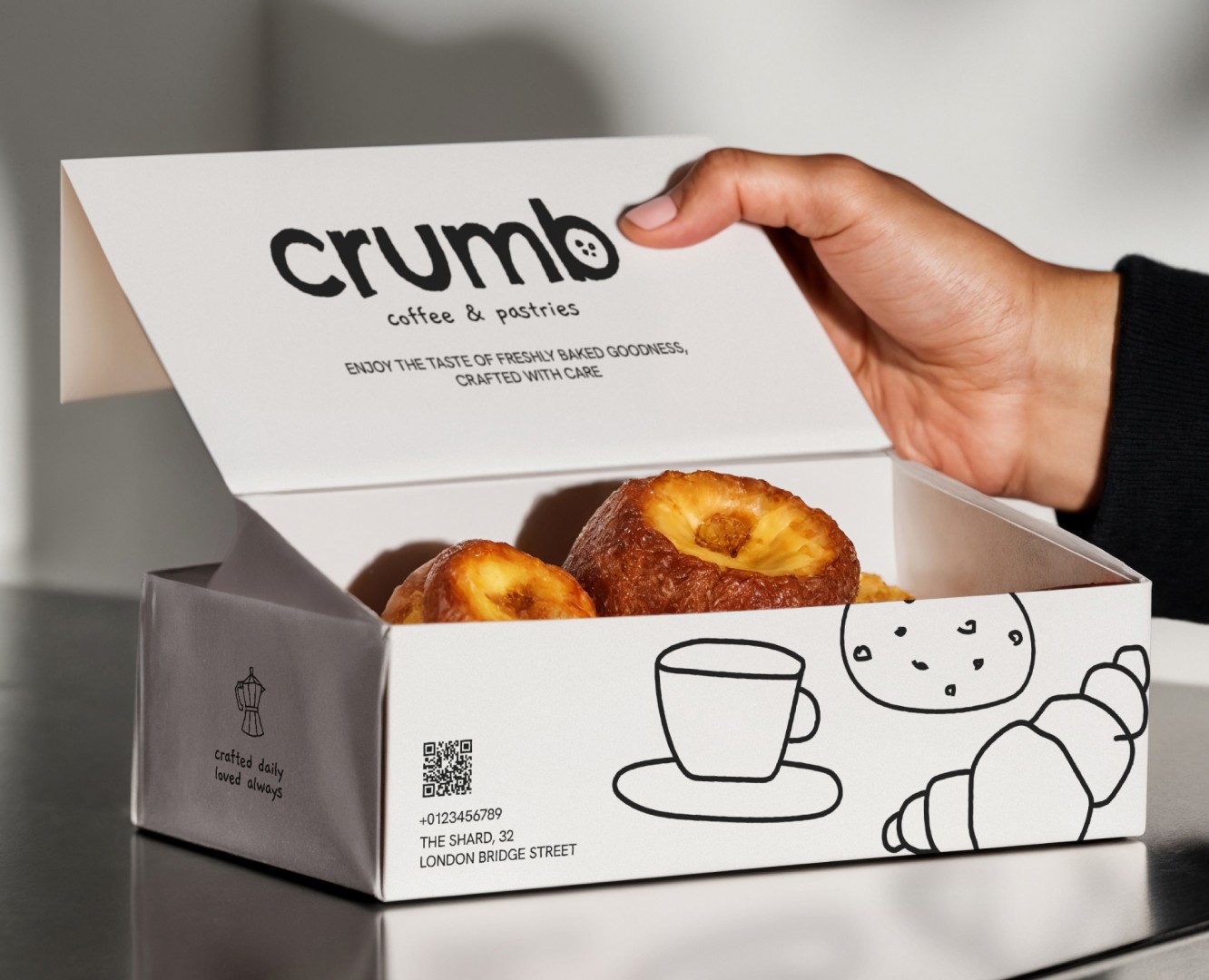 Crumb | Кофейня | Айдентика — Брендинг на Dprofile