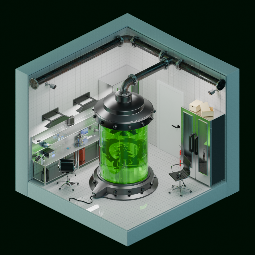 Комнаты в изометрии — Изображение №1 — Иллюстрация, 3D на Dprofile