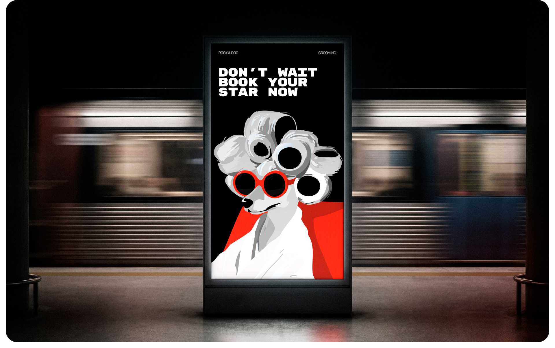 ROCK&DOG - студия груминга — Изображение №6 — Интерфейсы, Брендинг на Dprofile