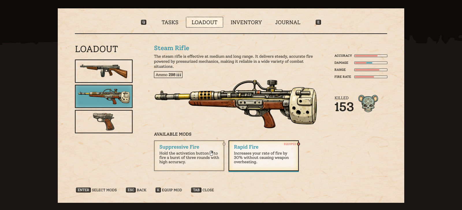 Ink Rampage — FPS Game UX/UI — Изображение №5 — Интерфейсы на Dprofile