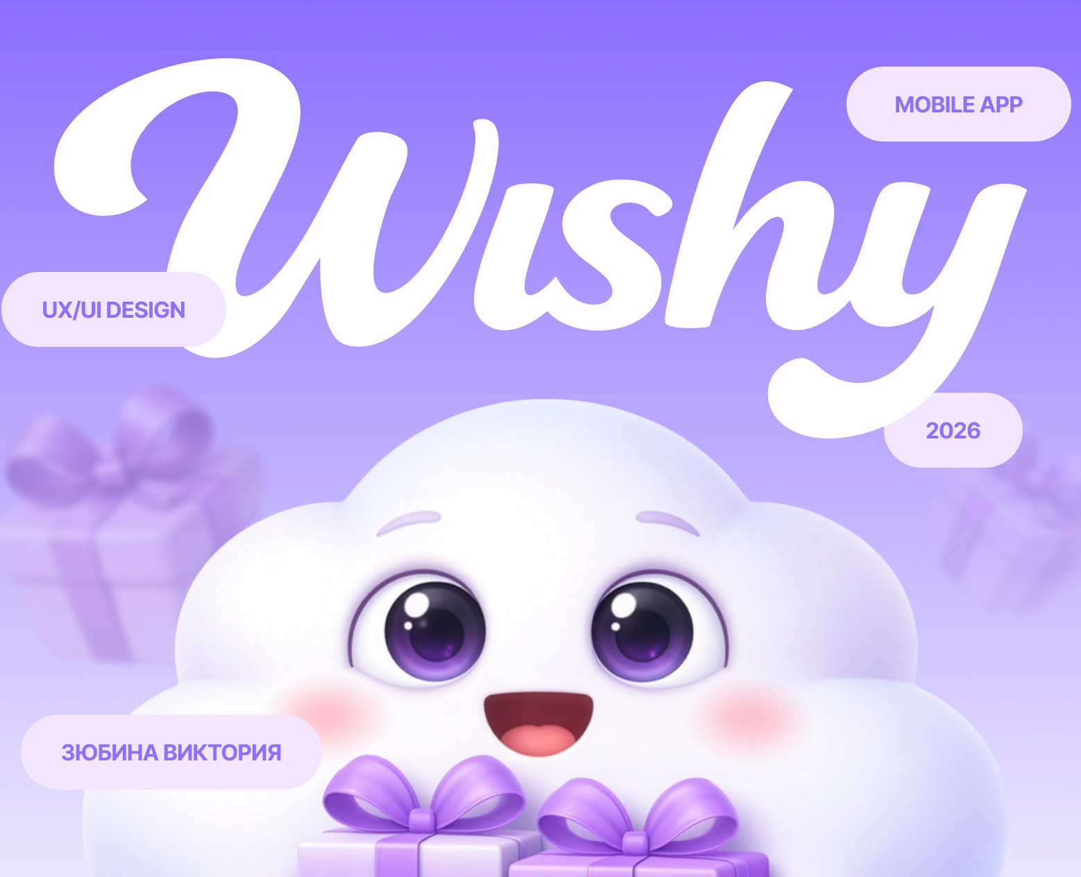 Wishy — Mobile app for gift ideas & wishlist на Dprofile