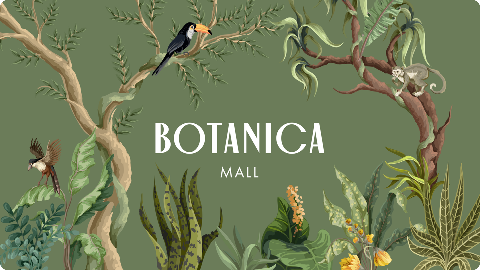 Мерч для ТРЦ Botanica — Изображение №1 — Брендинг, Промдизайн на Dprofile