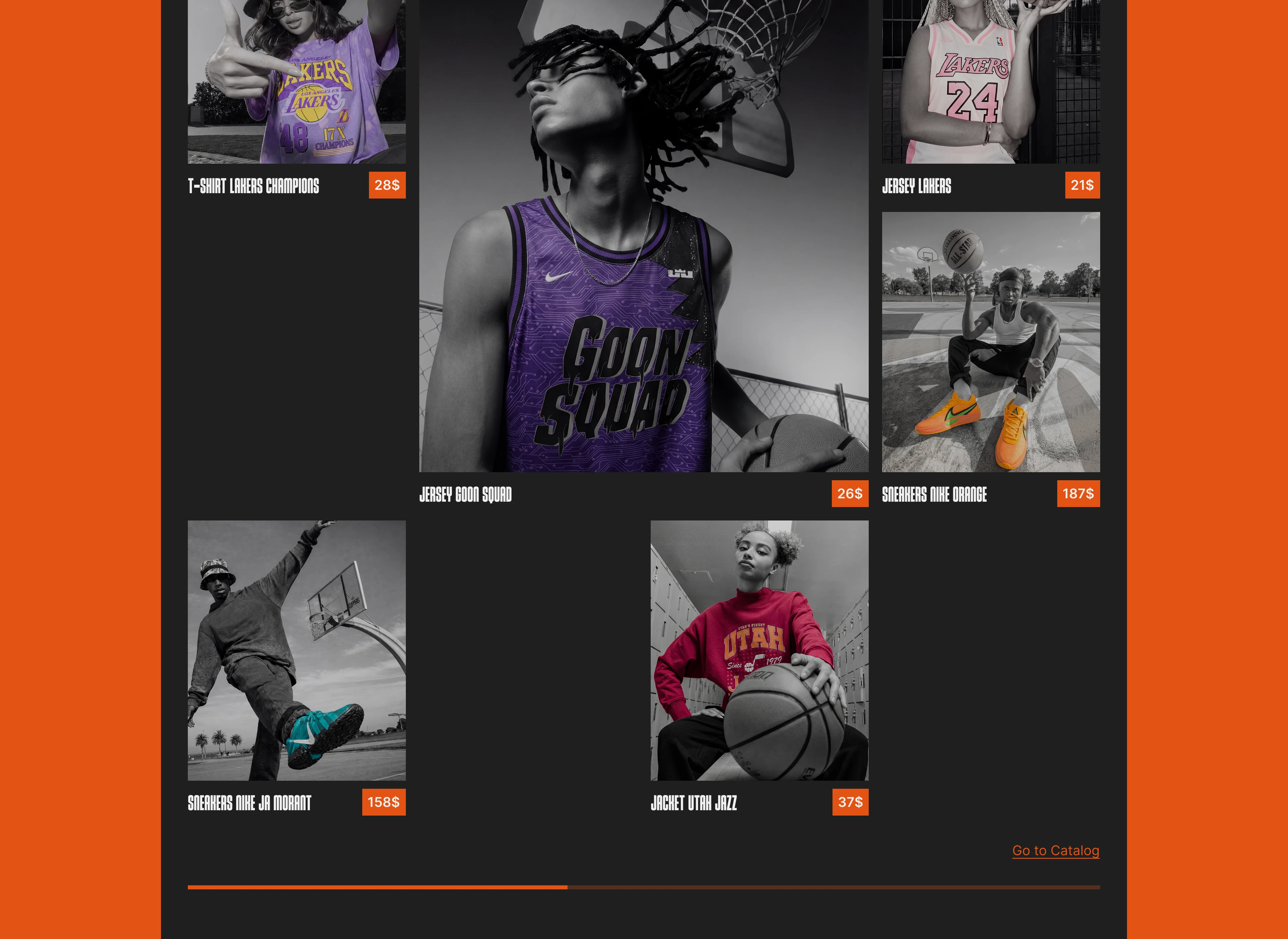 BASKETBALL SHOP AND-ONE — Изображение №7 — Интерфейсы на Dprofile