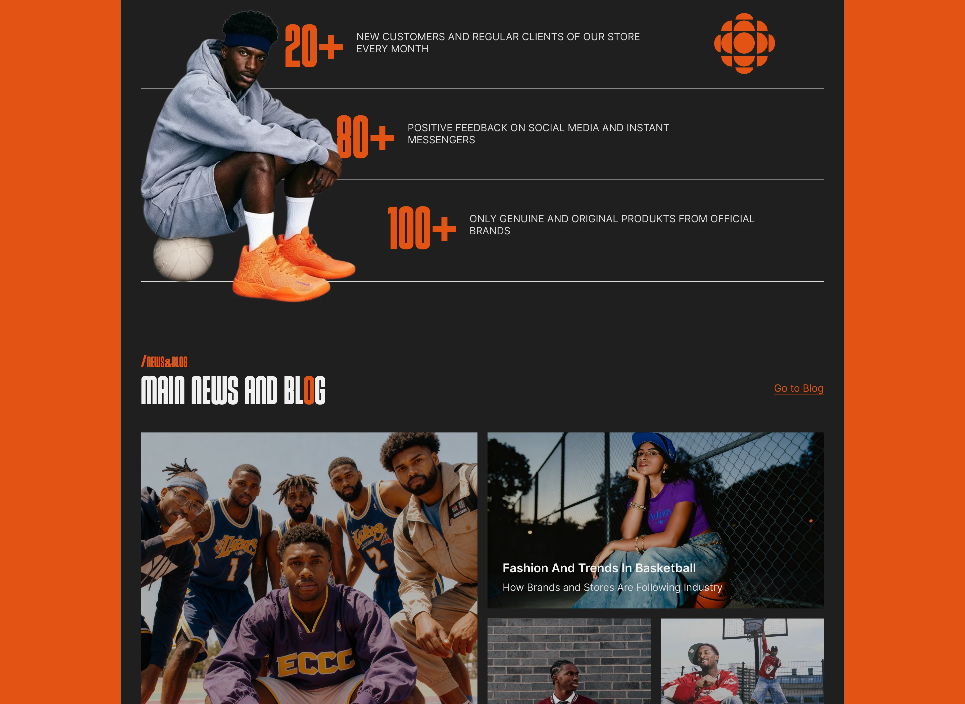 BASKETBALL SHOP AND-ONE — Изображение №10 — Интерфейсы на Dprofile