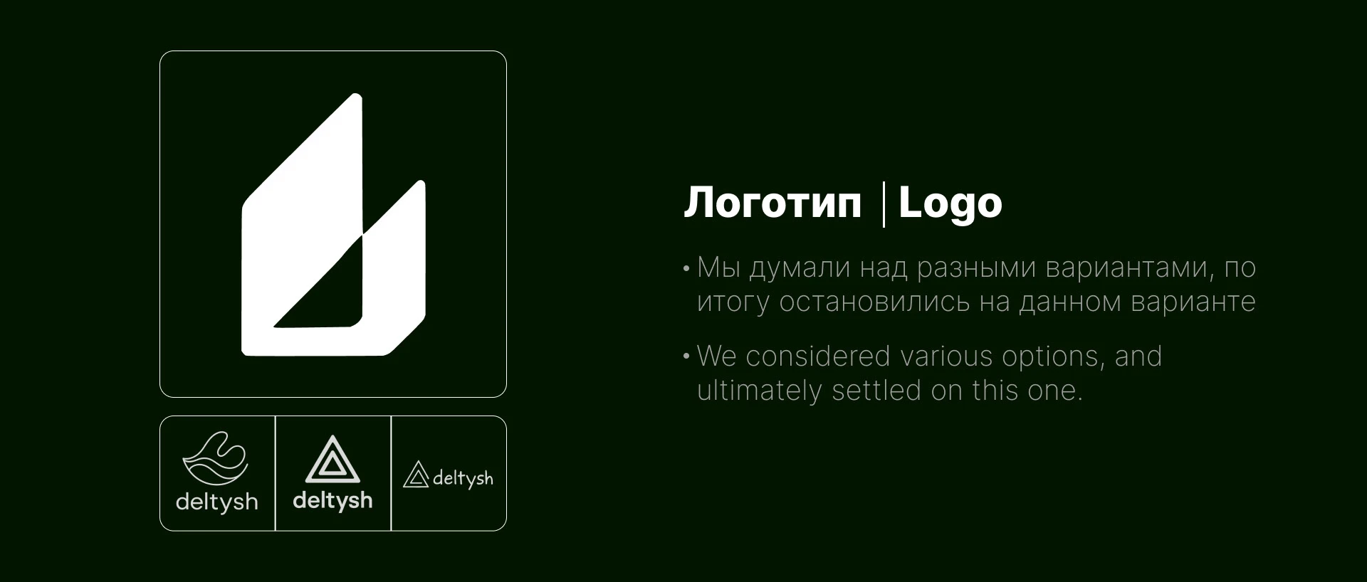 Redesign Deltysh — Изображение №4 — Брендинг на Dprofile