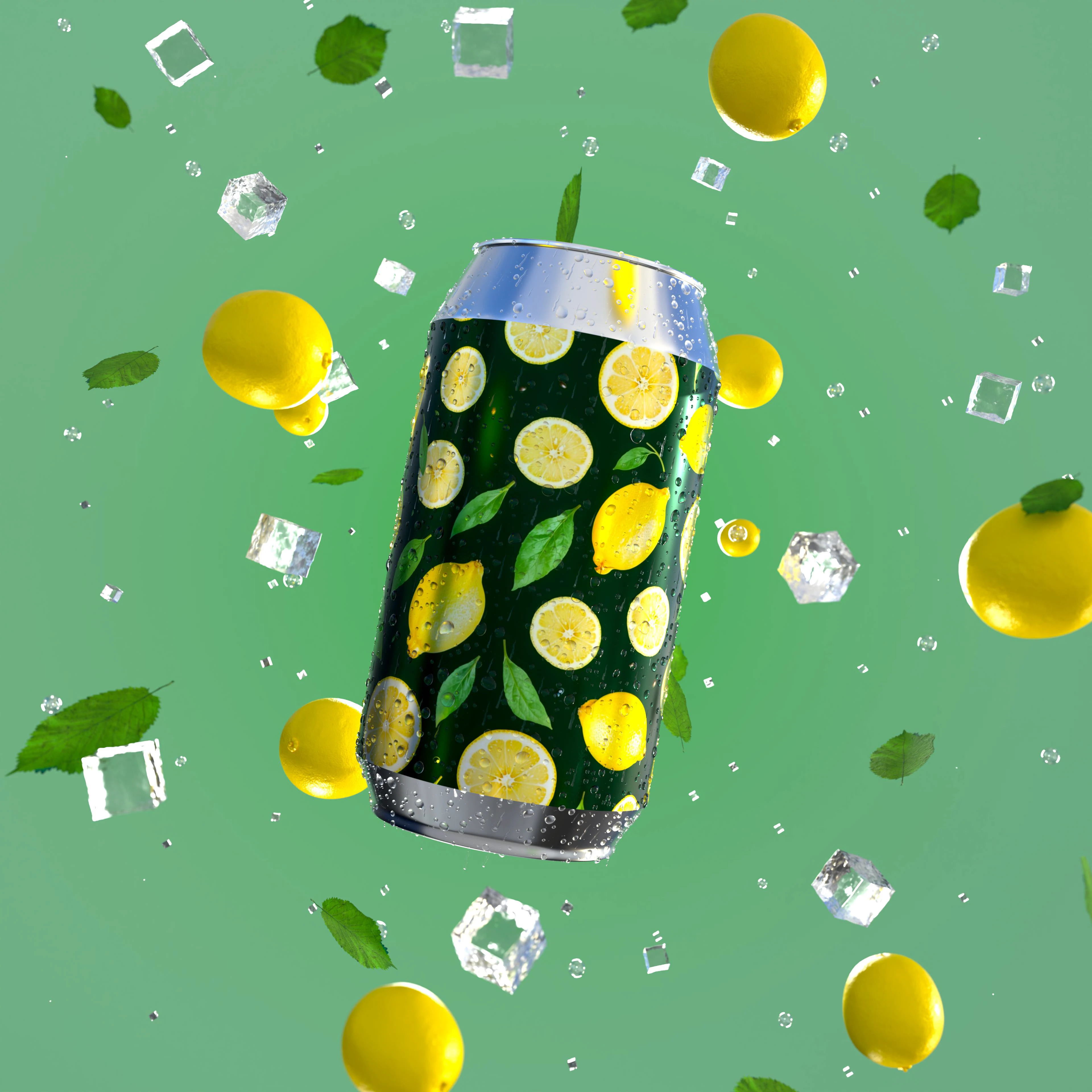 Свежая цитрусовая газировка — Изображение №4 — Иллюстрация, Анимация на Dprofile