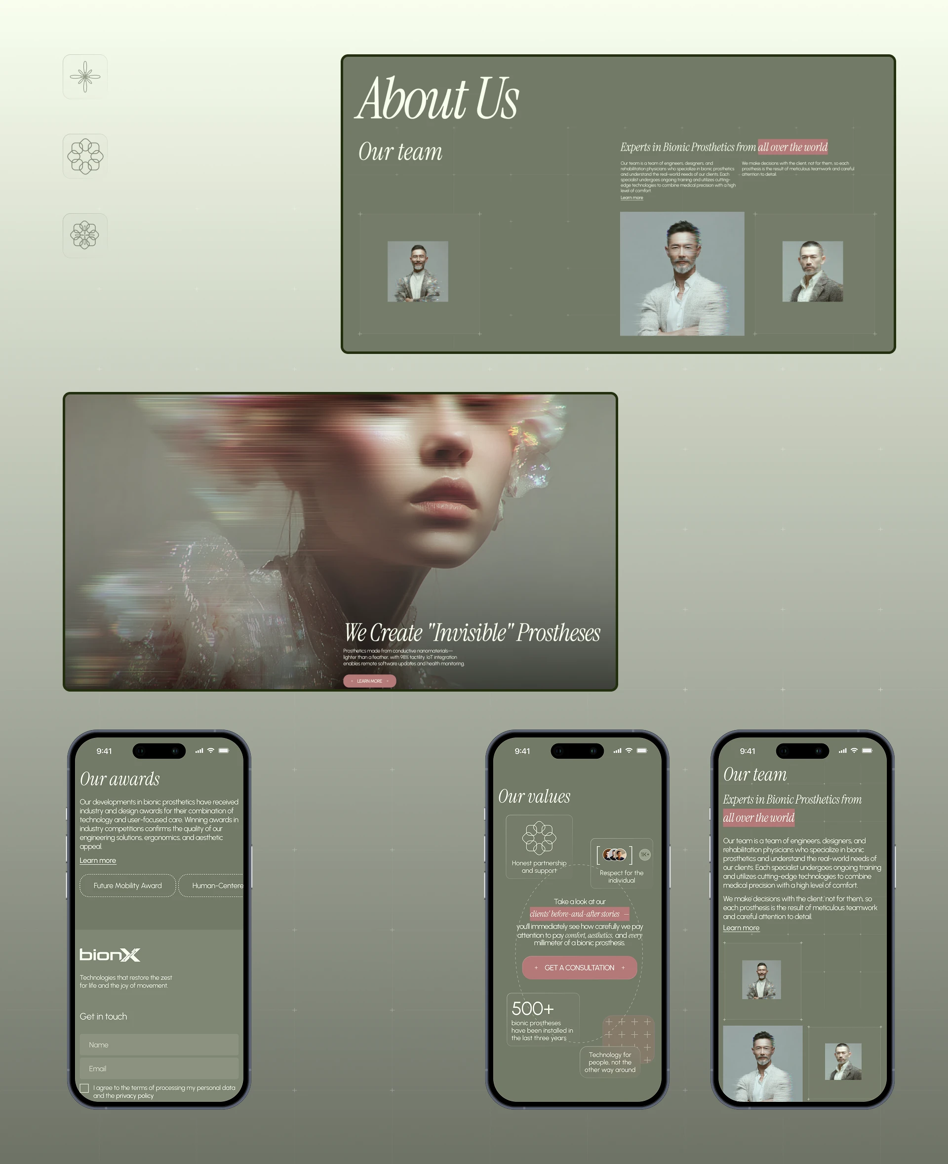 UI/UX Corporate web — Изображение №6 — Интерфейсы, Брендинг на Dprofile