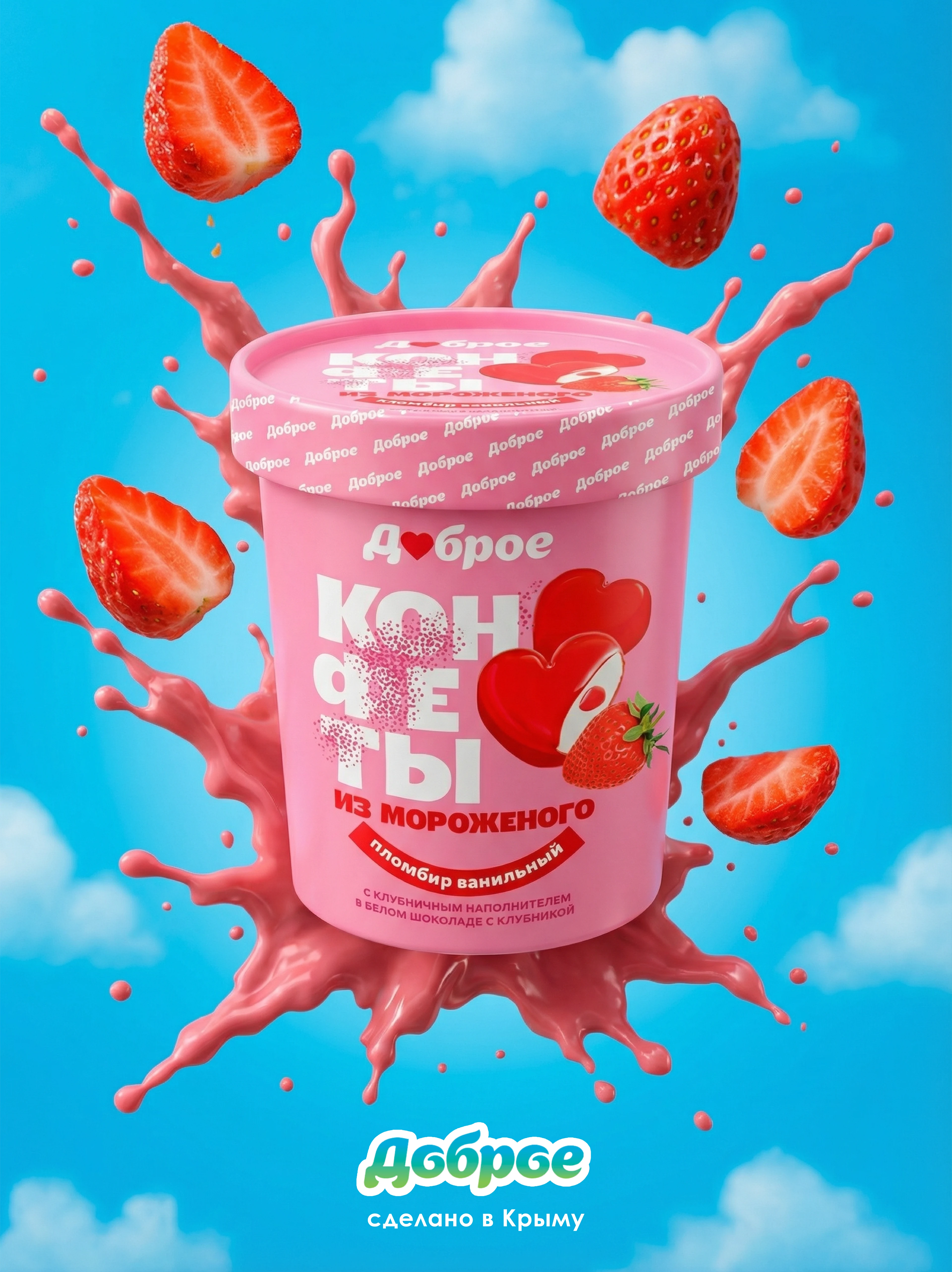 Мороженое "Доброе" | Advertising — Изображение №5 — Брендинг, Маркетинг на Dprofile