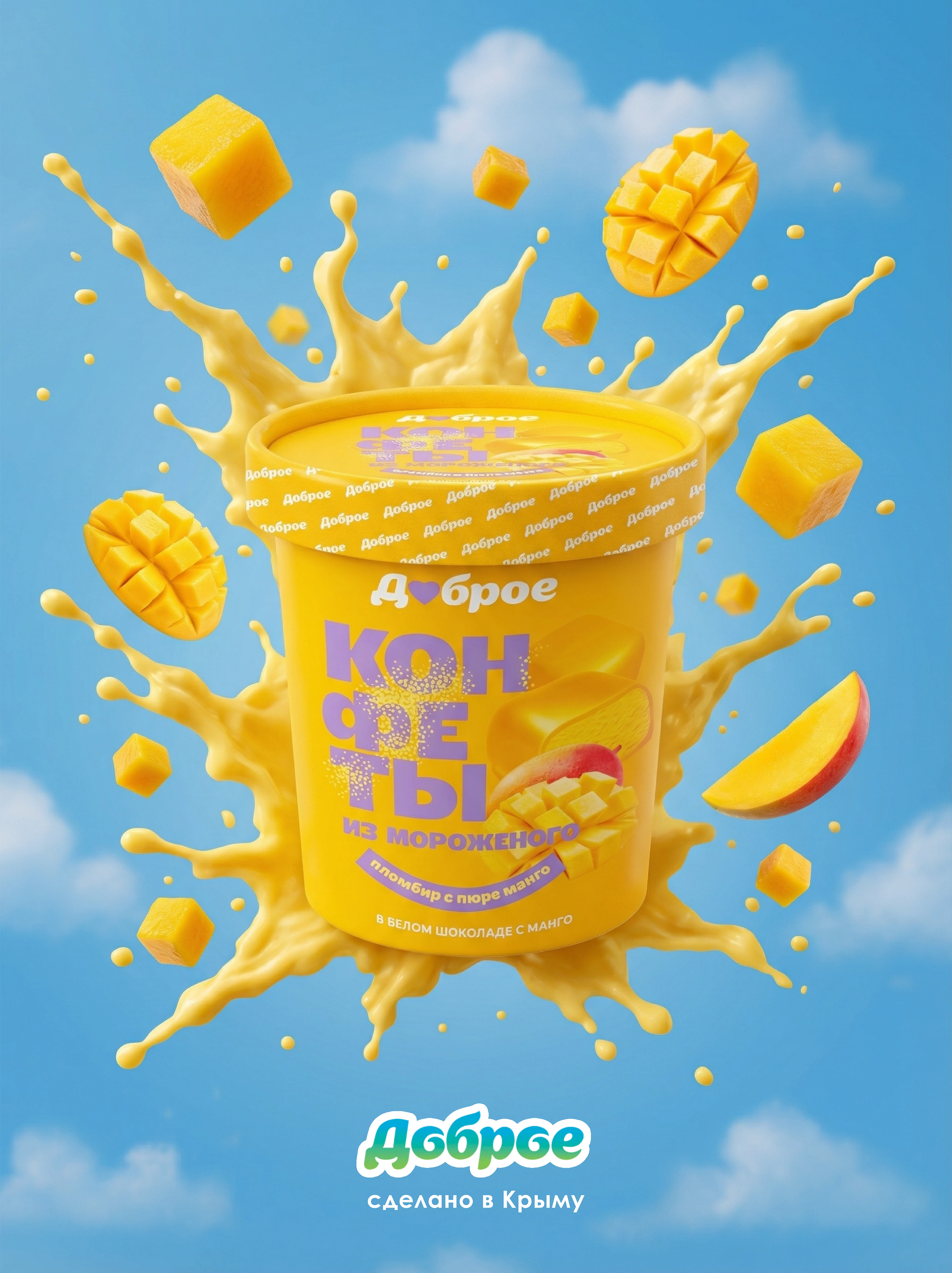 Мороженое "Доброе" | Advertising — Изображение №9 — Брендинг, Маркетинг на Dprofile