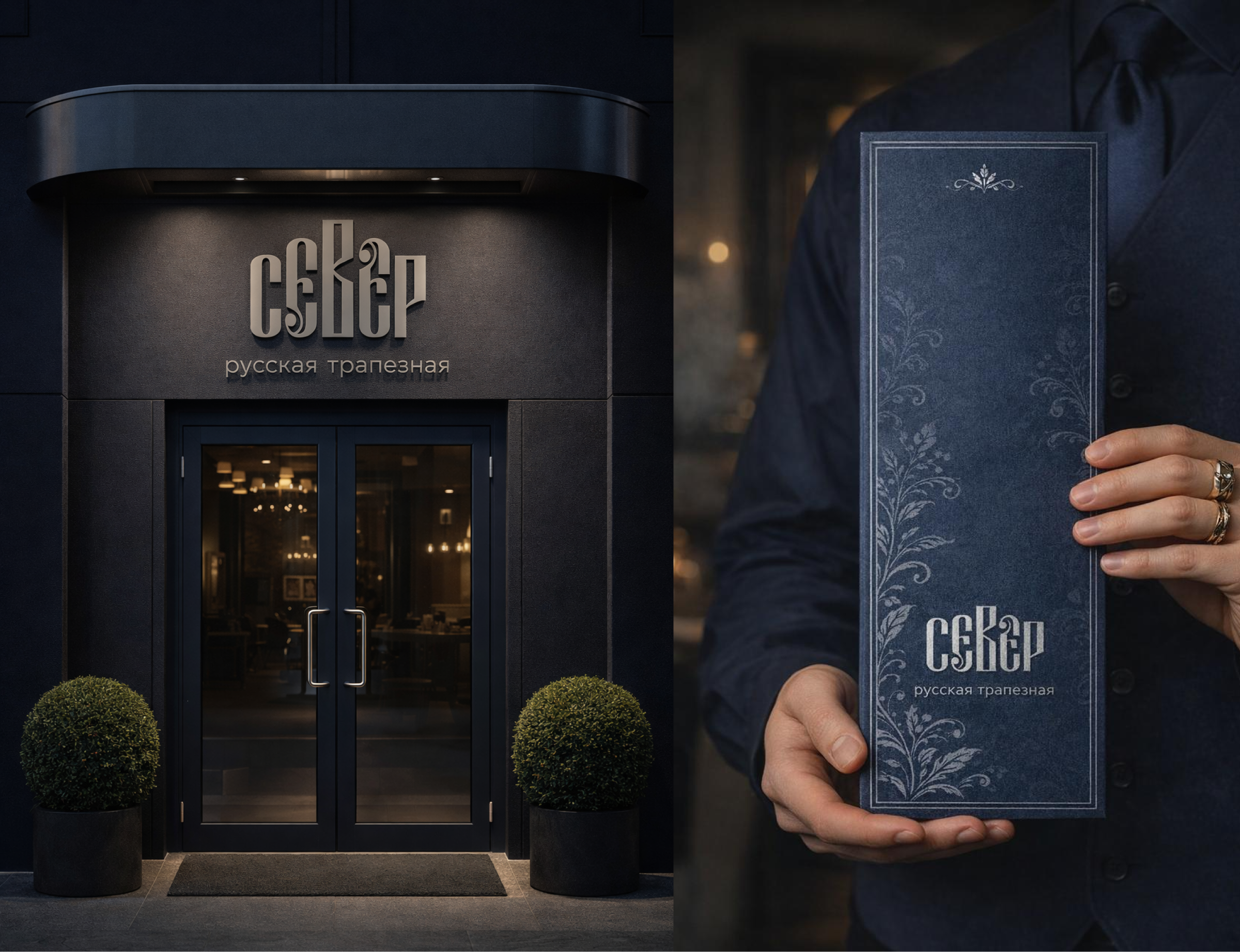 [БРЕНДИНГ] ФИРМЕННЫЙ СТИЛЬ ДЛЯ РЕСТОРАНА ПРЕМИУМ-КЛАССА — Изображение №2 — Брендинг на Dprofile