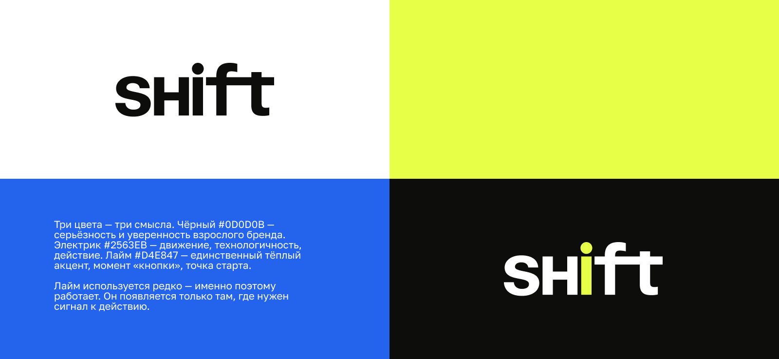 SHIFT | БРЕНД-ПЛАТФОРМА — Изображение №6 — Брендинг на Dprofile
