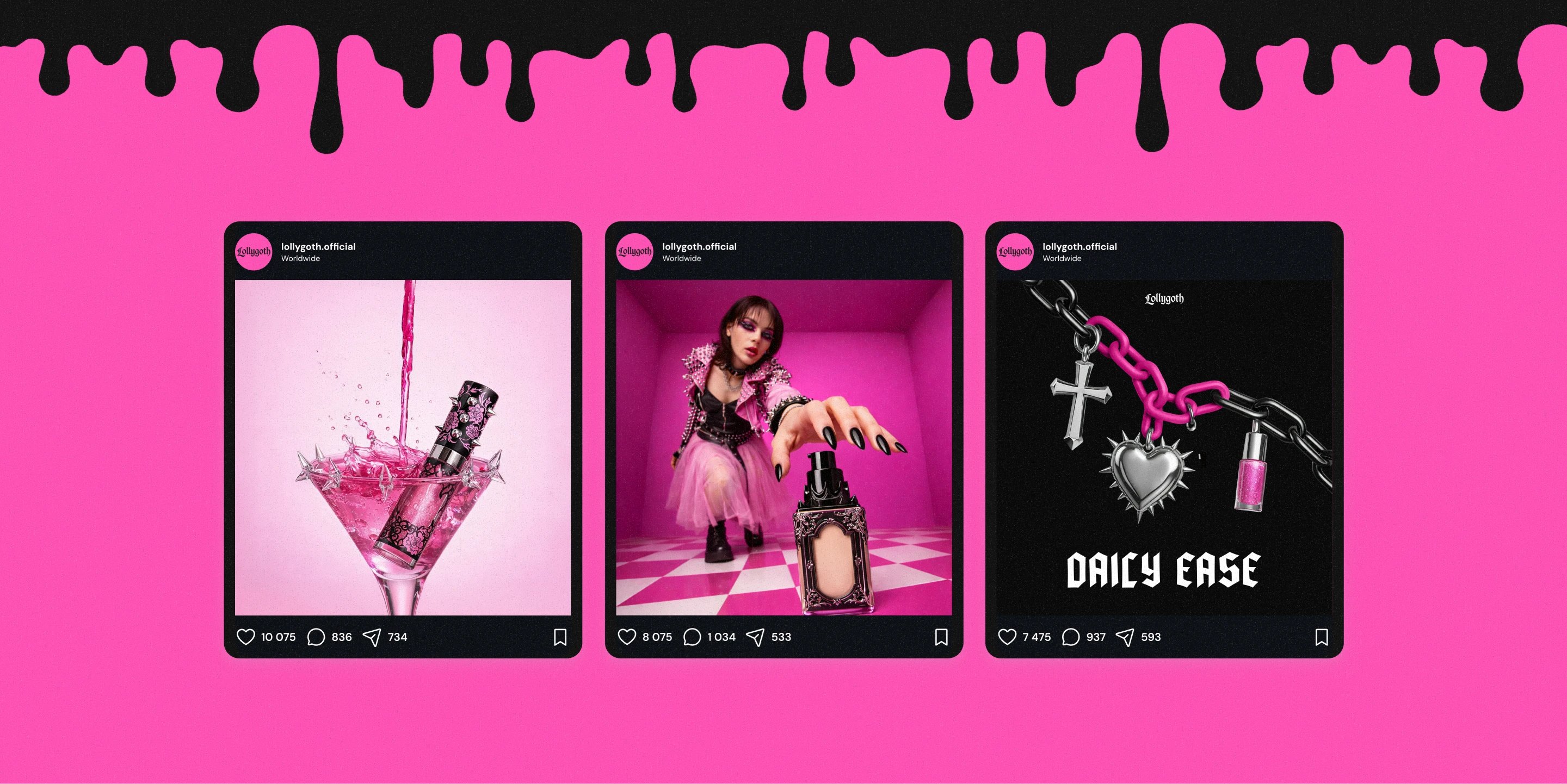 Lollygoth | Branding & E-Commerce — Изображение №7 — Интерфейсы, Брендинг на Dprofile