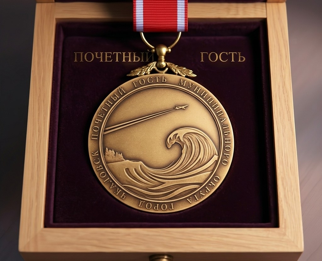 Медаль Почетный гость — Брендинг, Графика на Dprofile