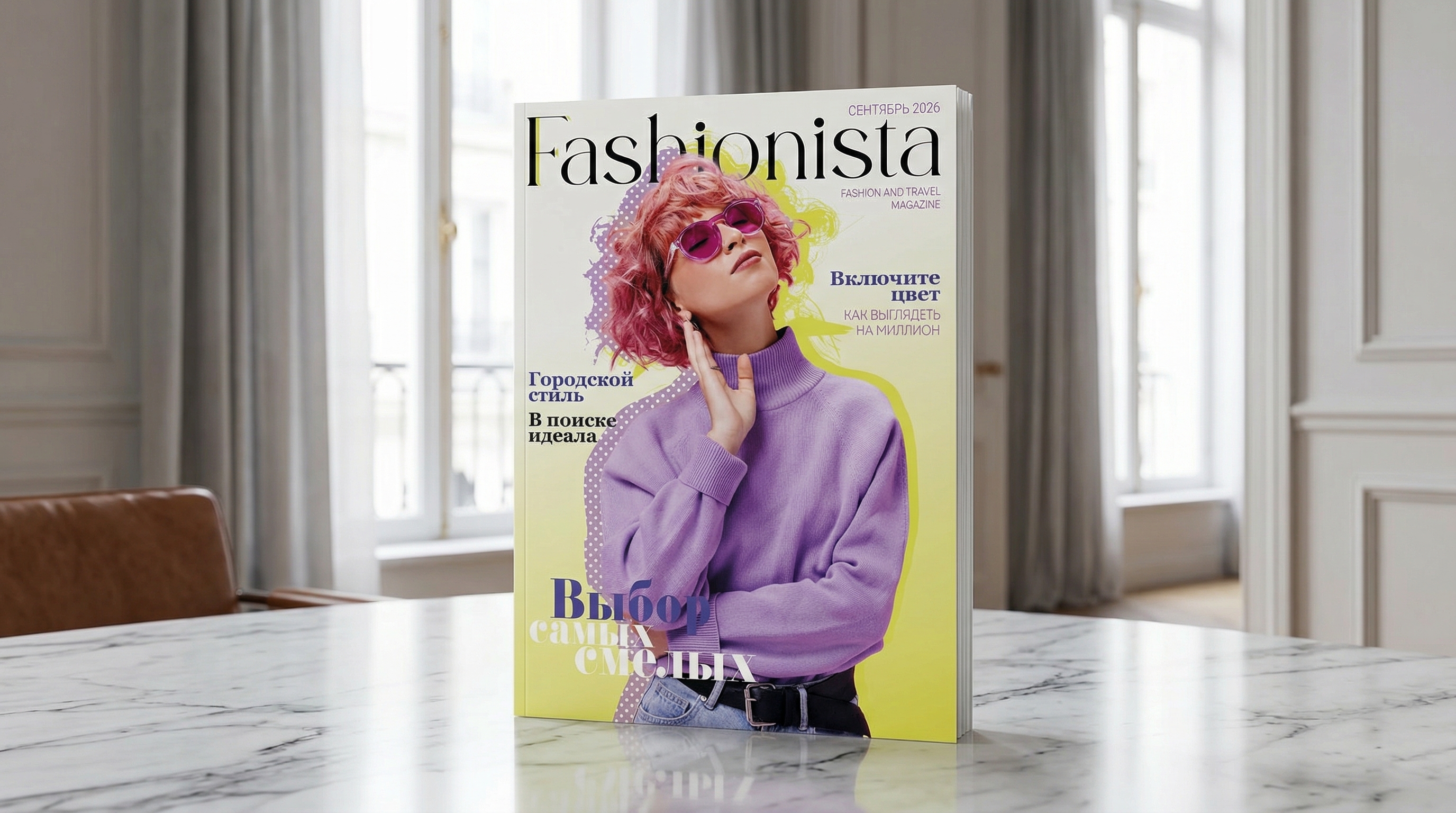 Обложка для журнала (учебный проект) — Изображение №2 — Графика на Dprofile