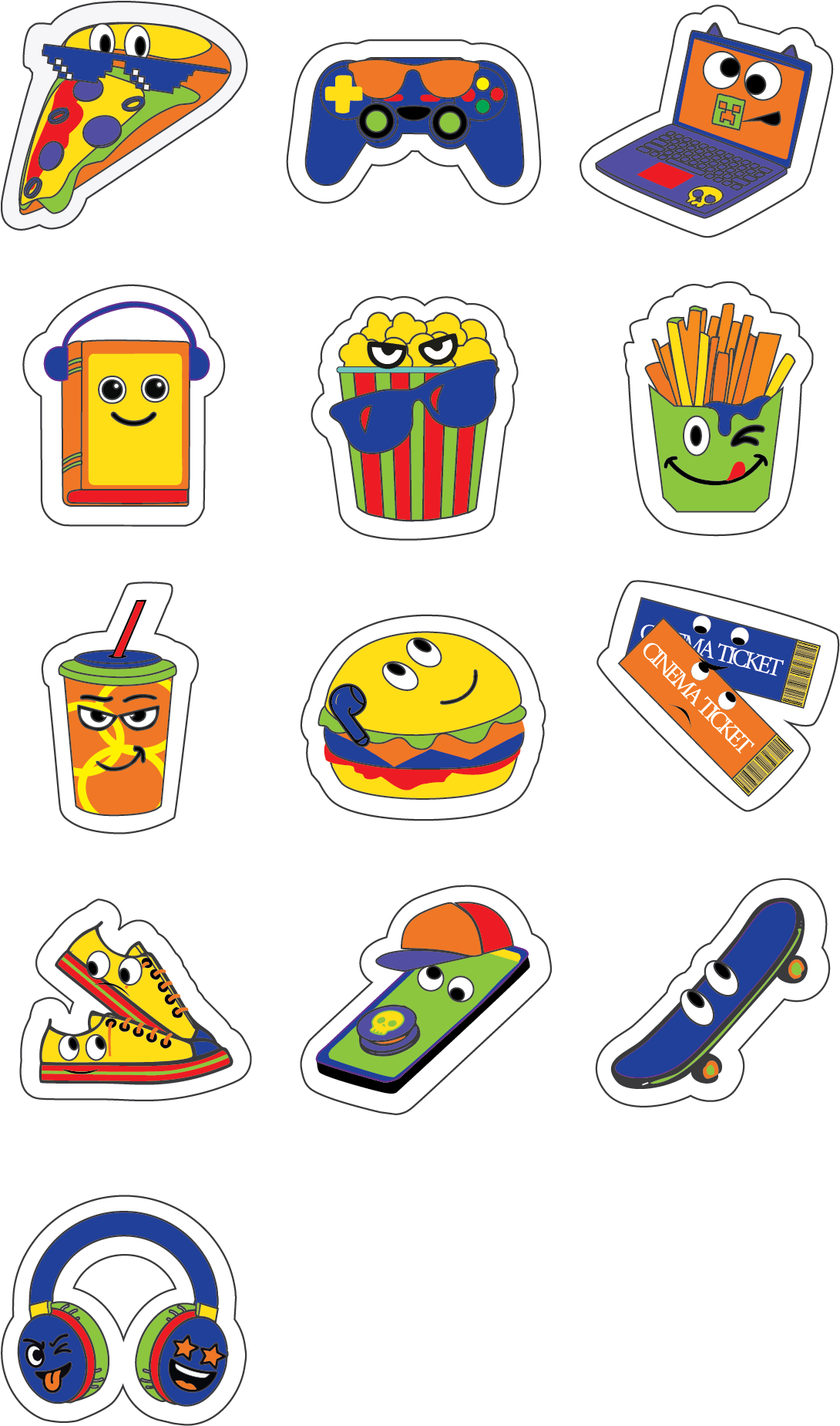 Стикерпаки | Конкурс — Изображение №3 — Иллюстрация, Графика на Dprofile
