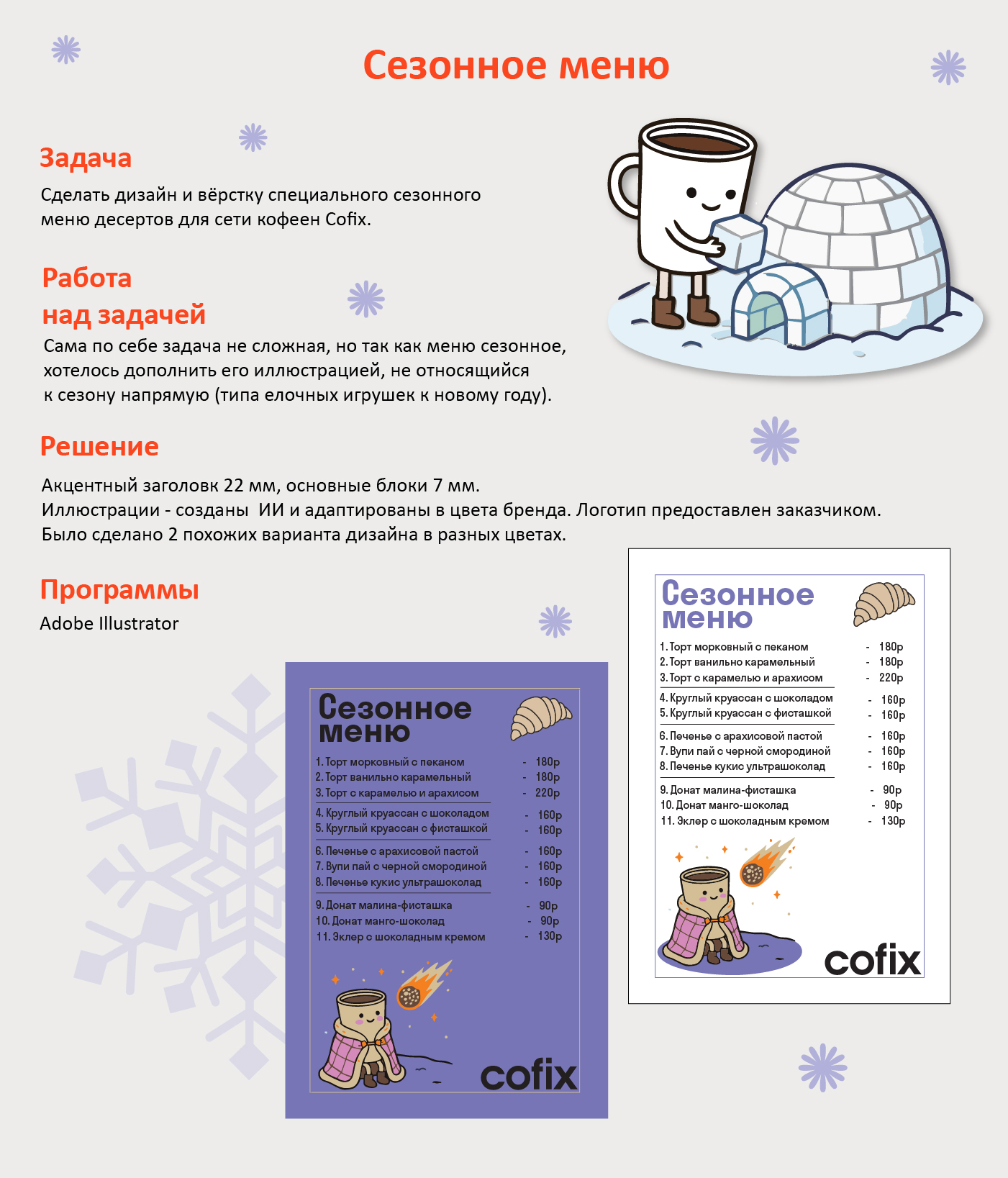 Cofix. Работа с готовой айдентикой — Изображение №4 — Брендинг, Графика на Dprofile