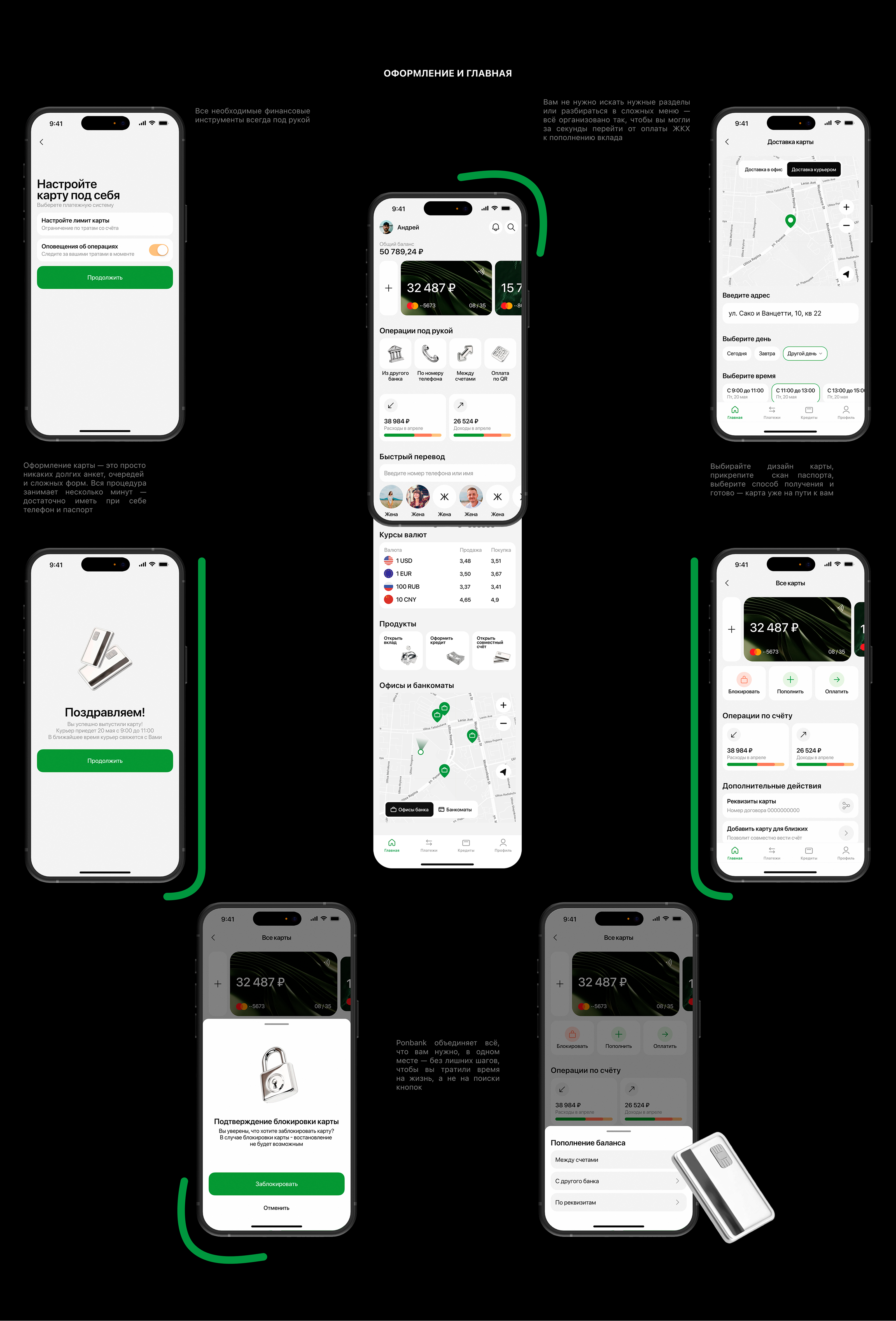 PonBank | Mobile App — Изображение №10 — Интерфейсы на Dprofile