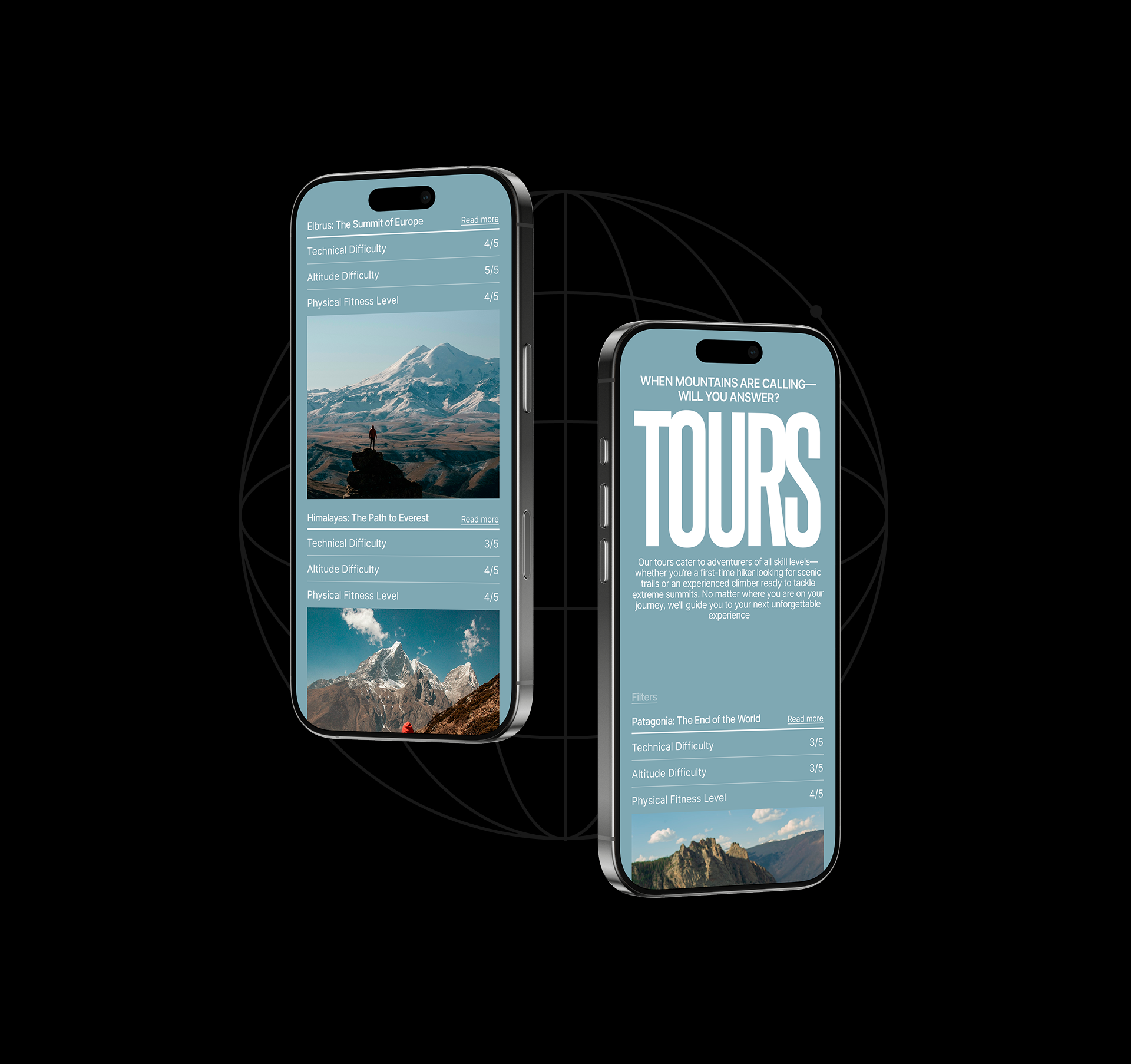 MOUNTAIN WHISPER | Corporate Website — Изображение №4 — Интерфейсы на Dprofile