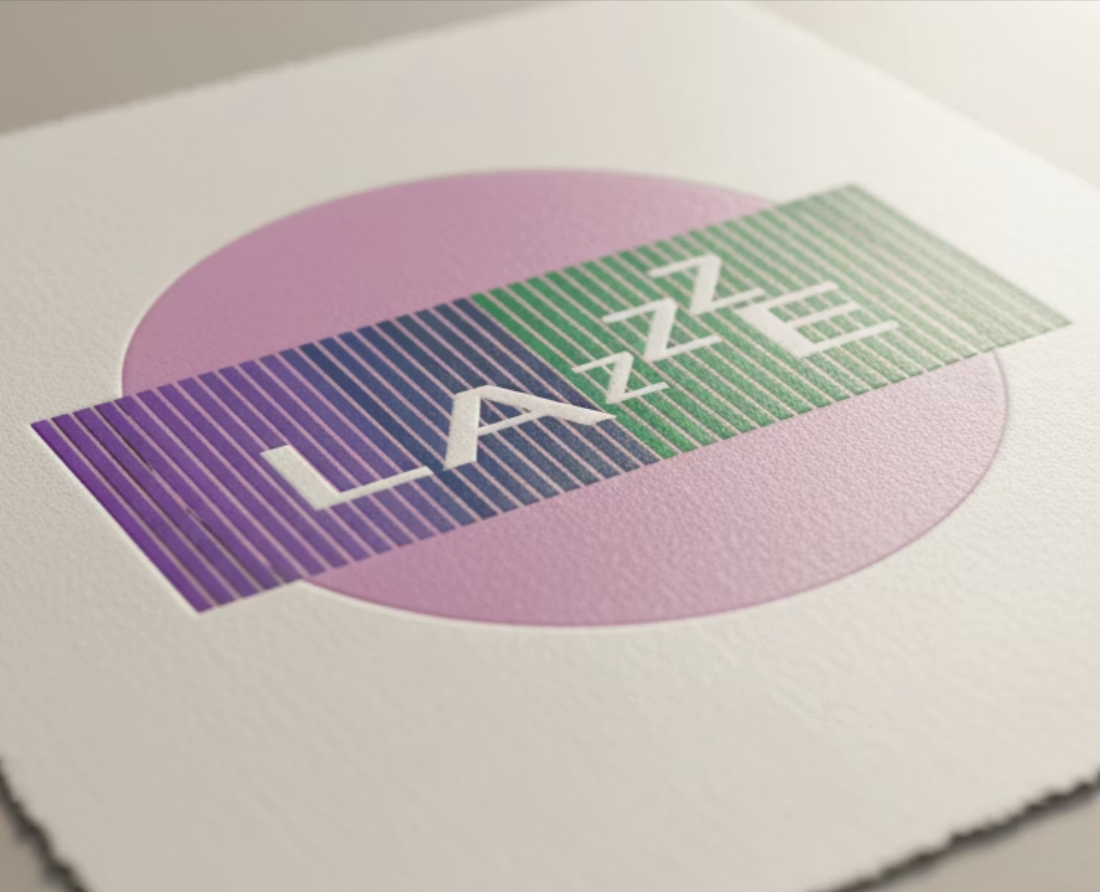 Айдентика для бренда "LAZE" (учебный проект) — Брендинг на Dprofile