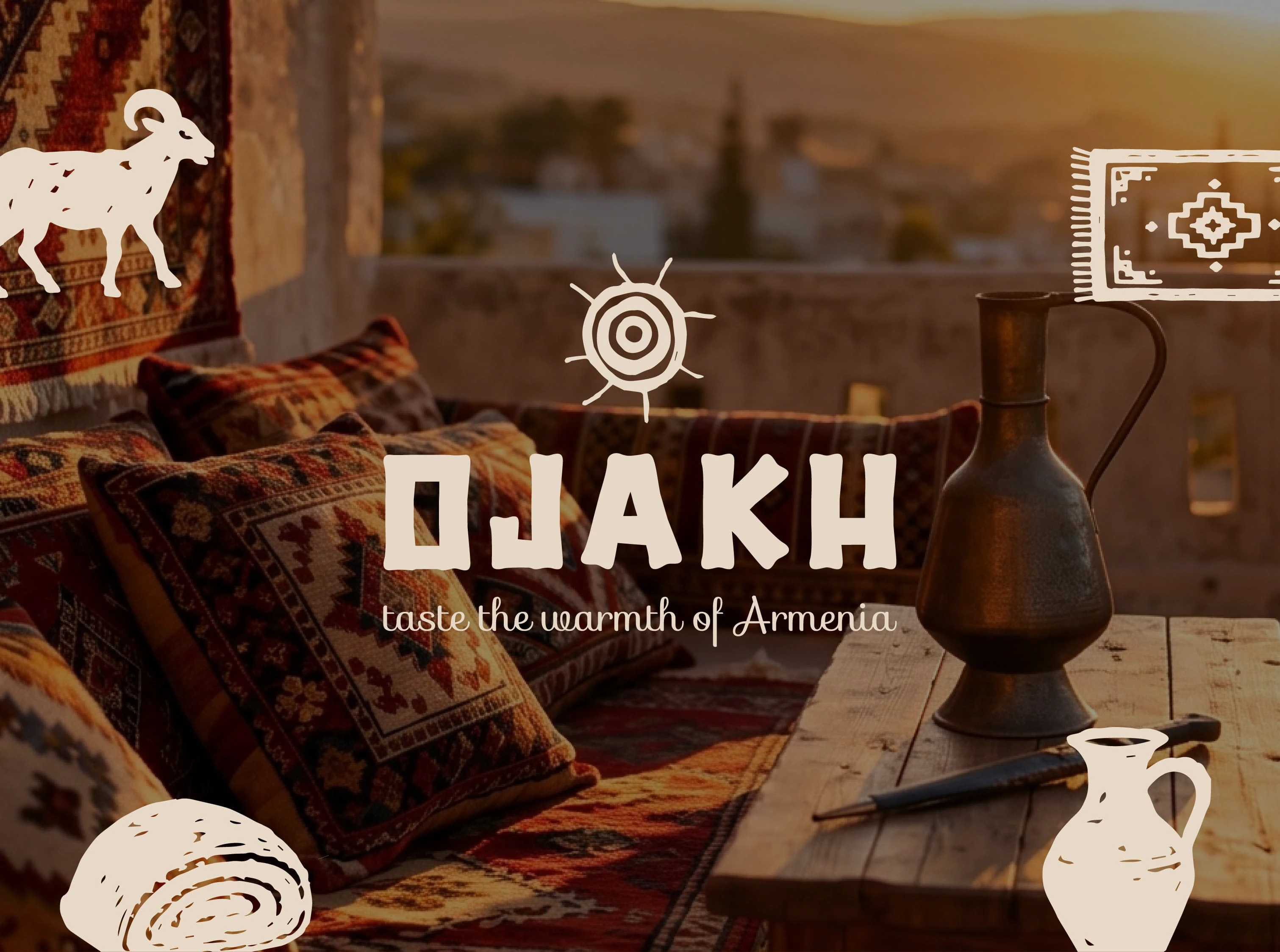 OJAKH - ресторан армянской кухни — Изображение №1 — Брендинг на Dprofile