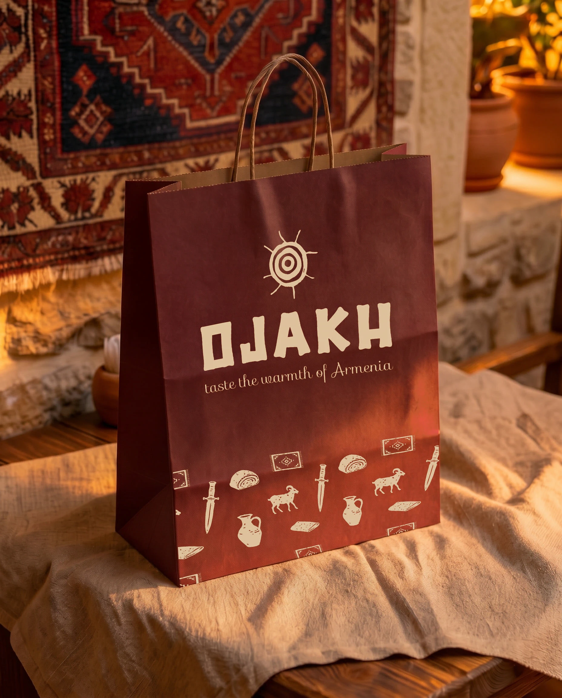 OJAKH - ресторан армянской кухни — Изображение №11 — Брендинг на Dprofile