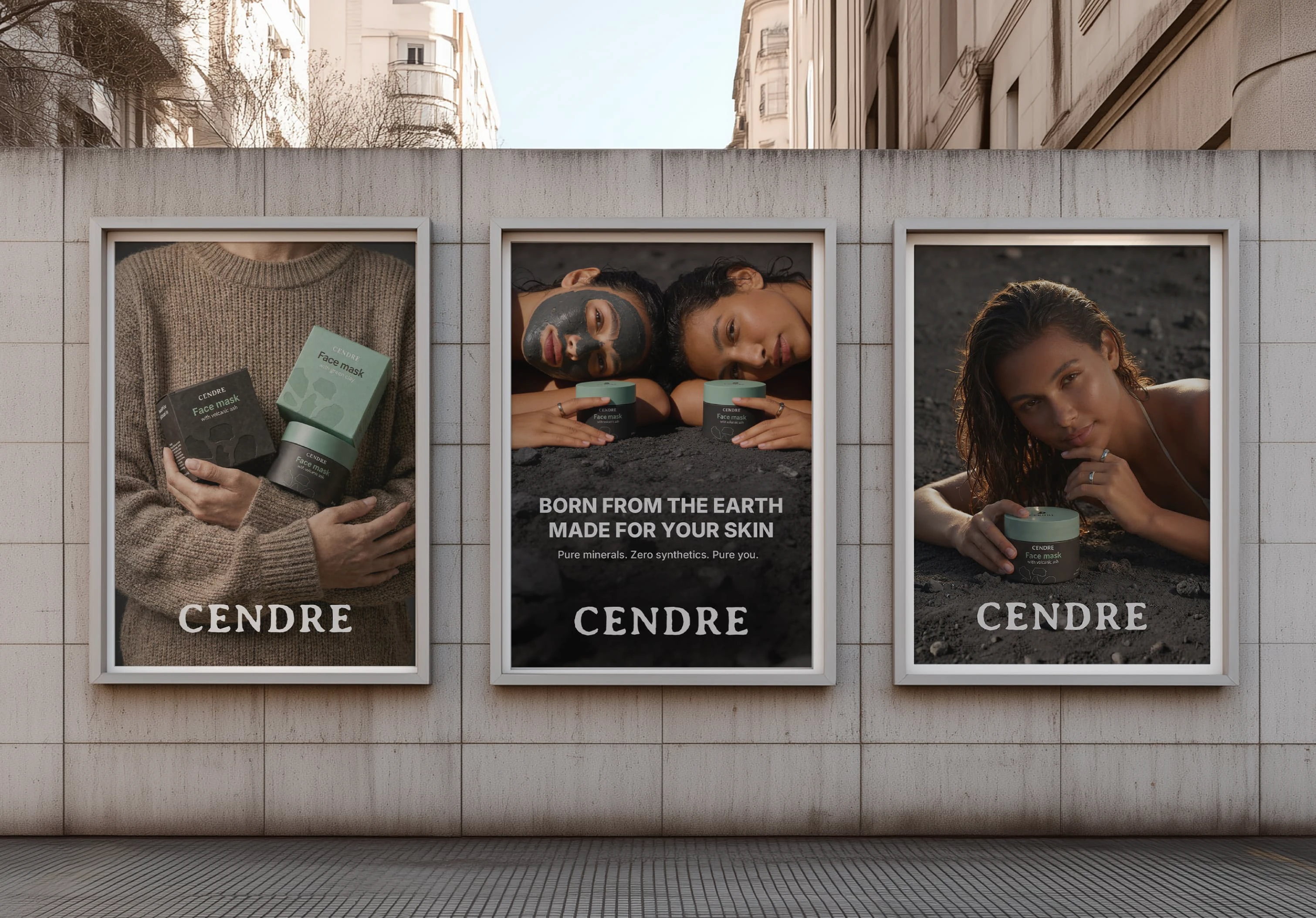 CENDRE - логотип и фирменный стиль для бренда натуральной косметики — Изображение №13 — Брендинг на Dprofile