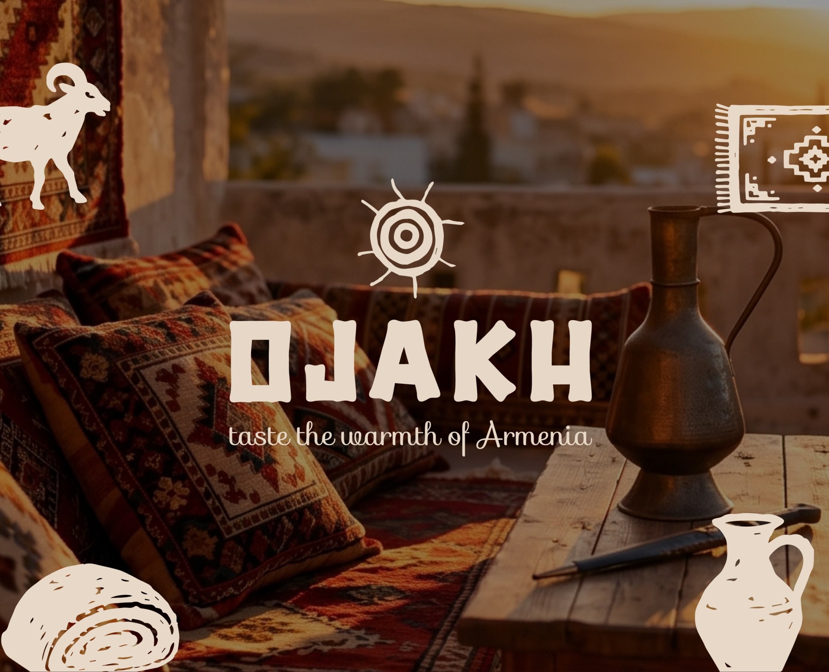 OJAKH - ресторан армянской кухни — Брендинг на Dprofile