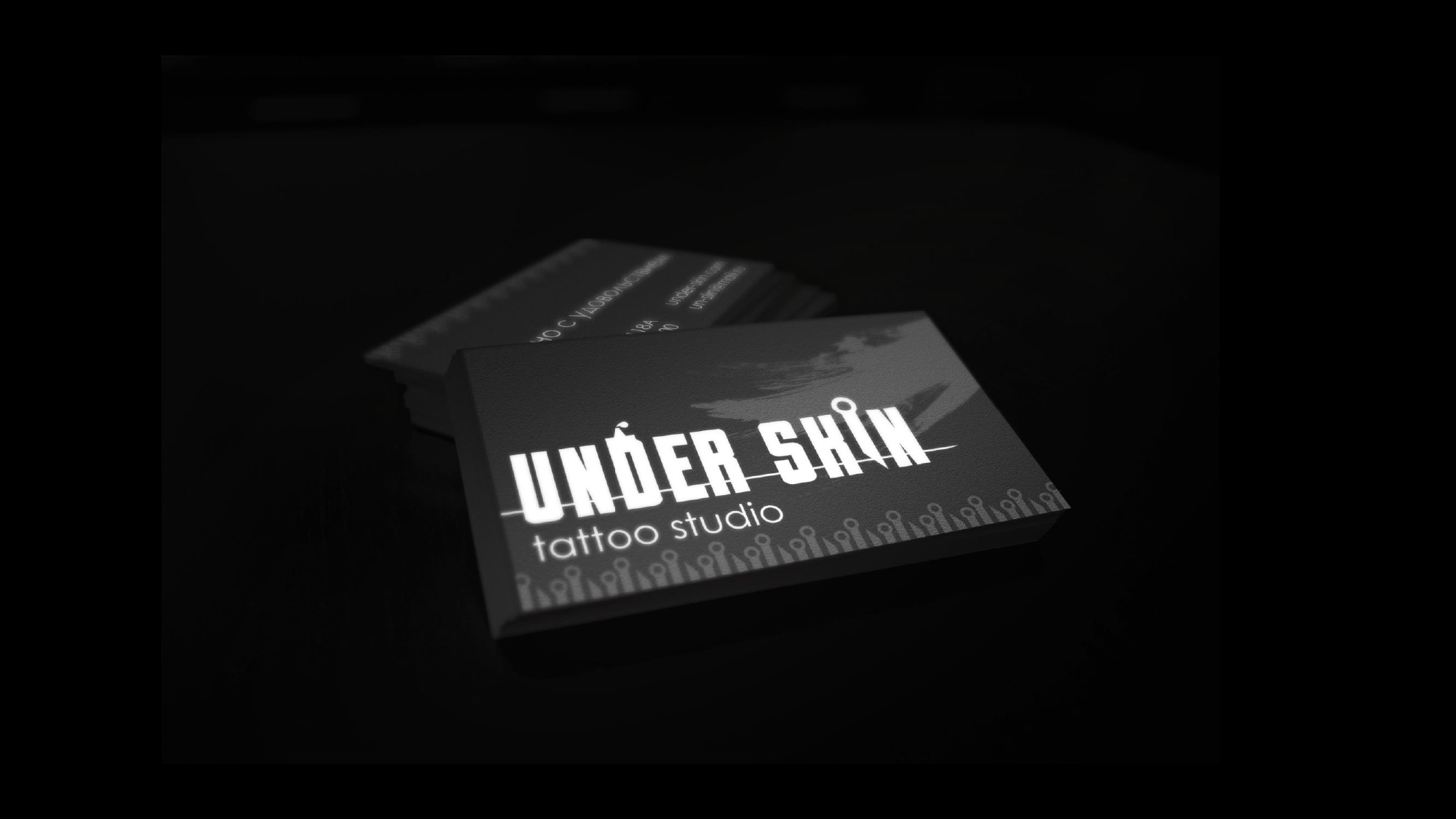 UNDER SKIN TATTOO STUDIO BRENDING — Изображение №4 — Брендинг, Промдизайн на Dprofile