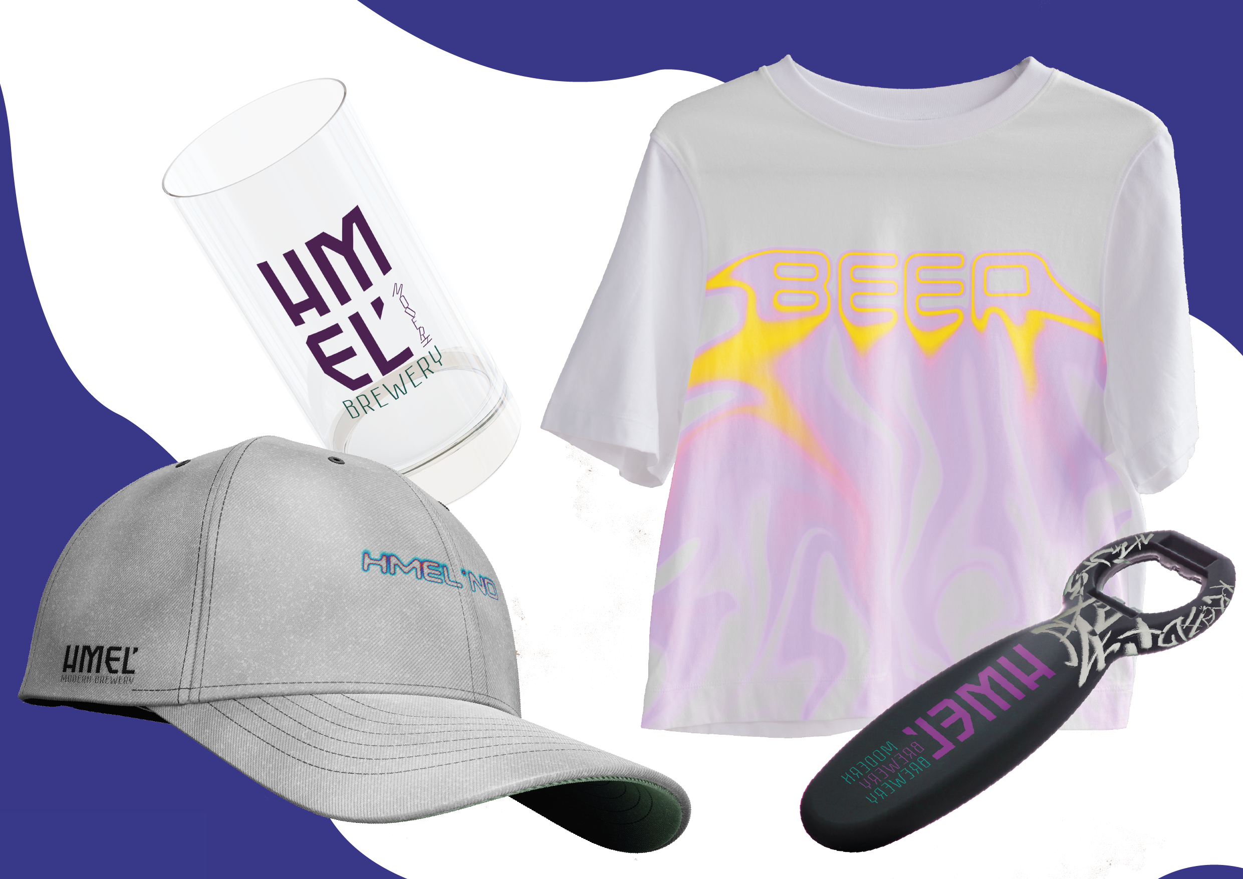 HMEL' – Путеводитель охмеления. Айдентика пивоварни — Изображение №14 — Брендинг, Промдизайн на Dprofile