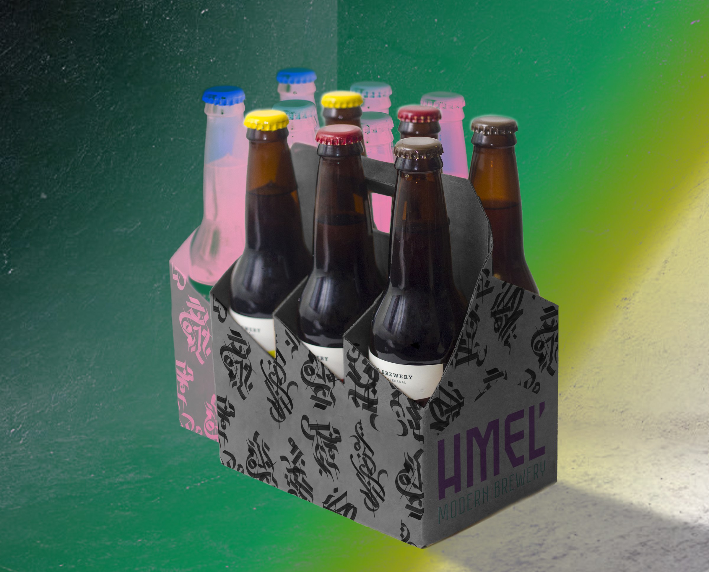 HMEL' – Путеводитель охмеления. Айдентика пивоварни — Изображение №10 — Брендинг, Промдизайн на Dprofile